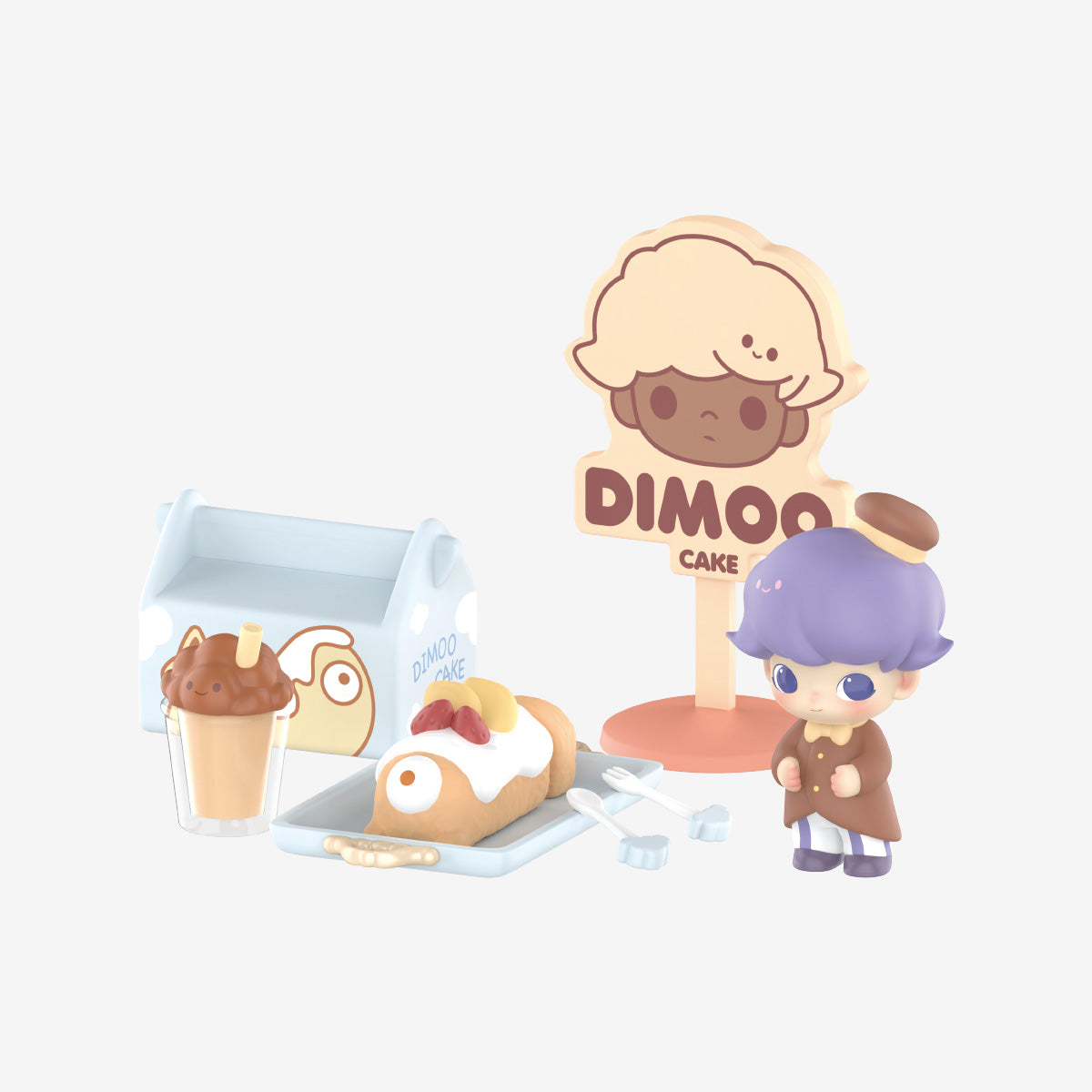  Dimoo Go on an Outing Together Series Prop、mySite、greenlandpopulation