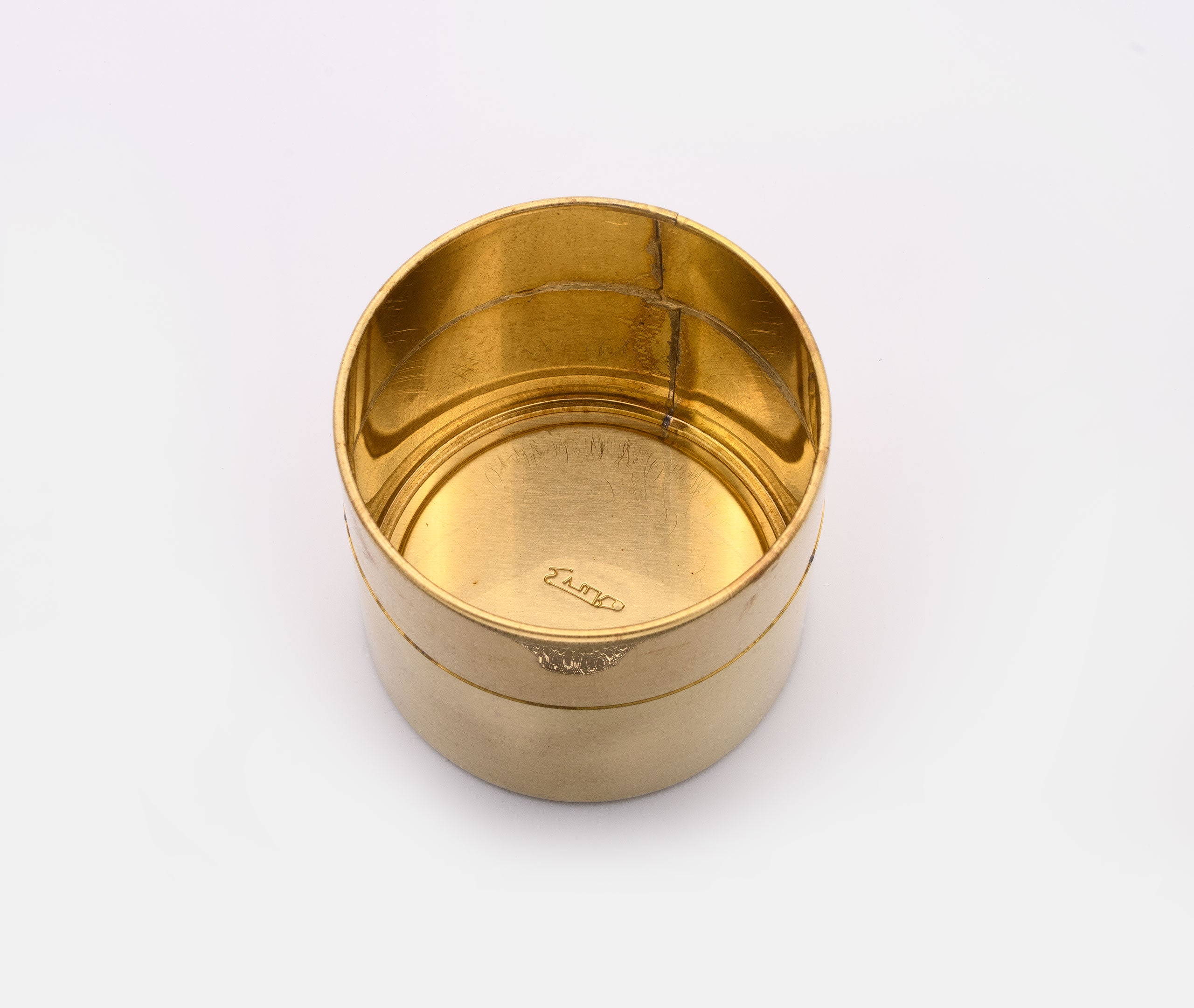Cylindrical Can S - Brass、mySite、topwebapps