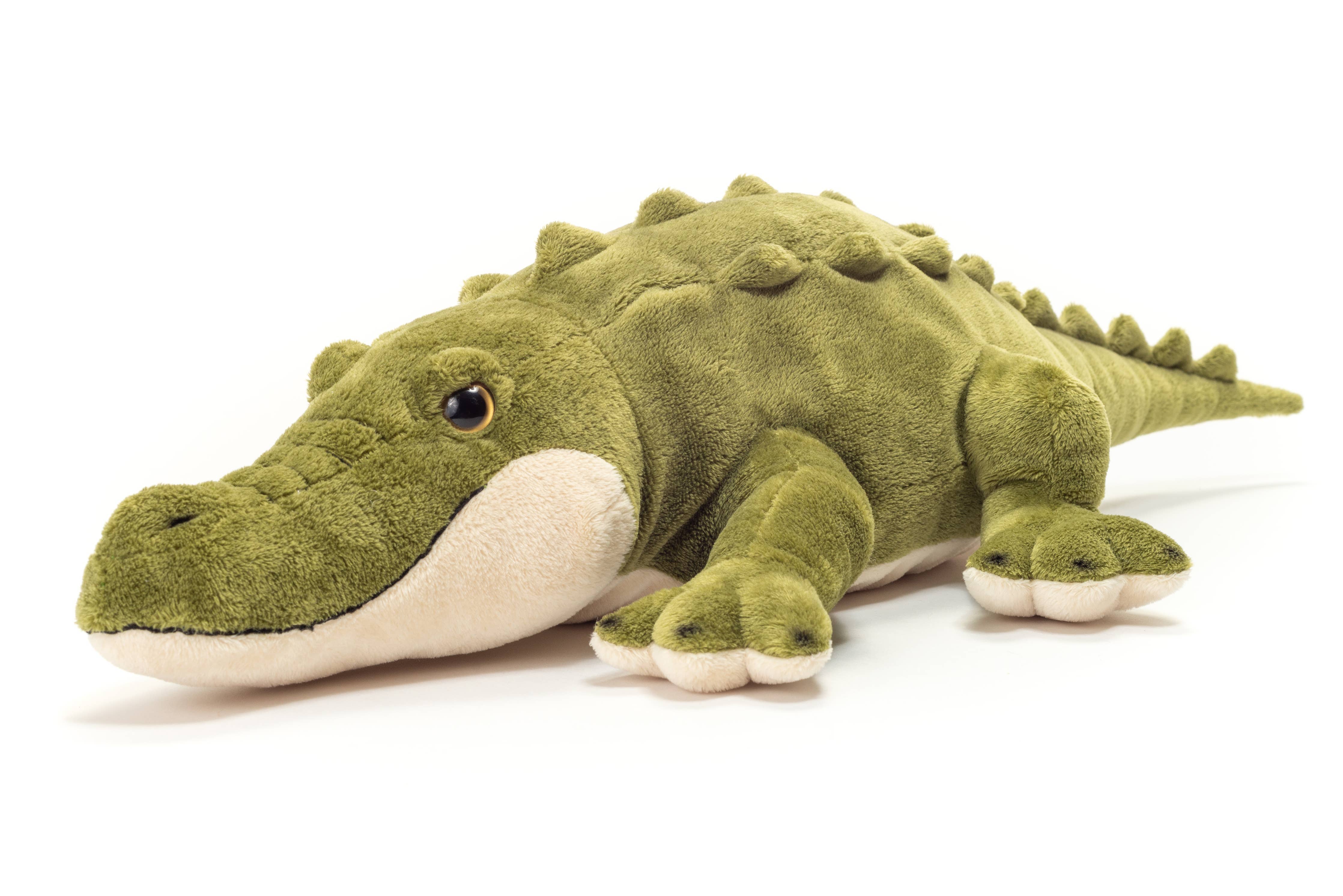 Large Happy Plush Nile Crocodile 60 cm by Teddy Hermann、mySite、g9winljtr