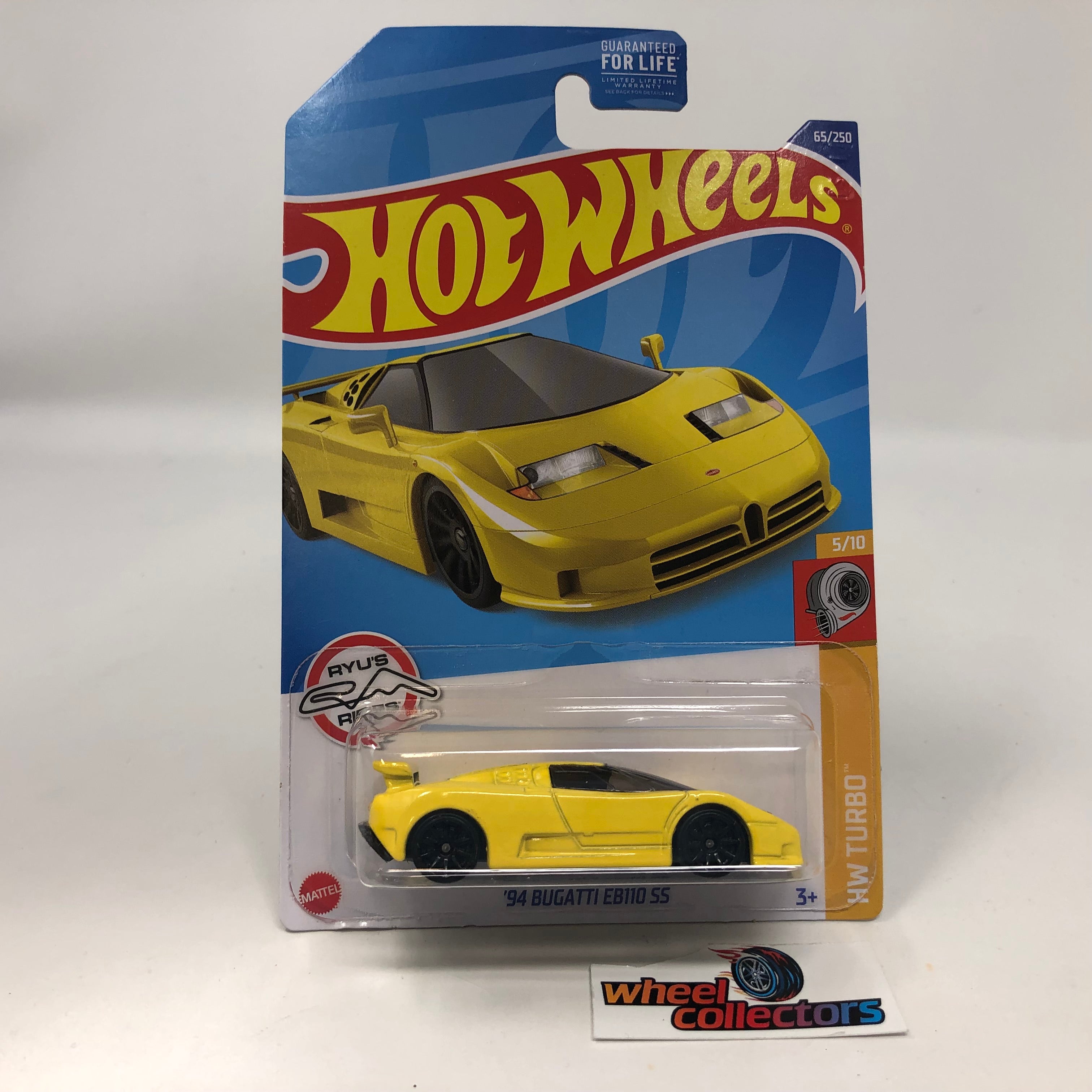 '94 Bugatti EB110 SS #65 * Yellow * 2022 Hot Wheels、mySite、hgirdovlk