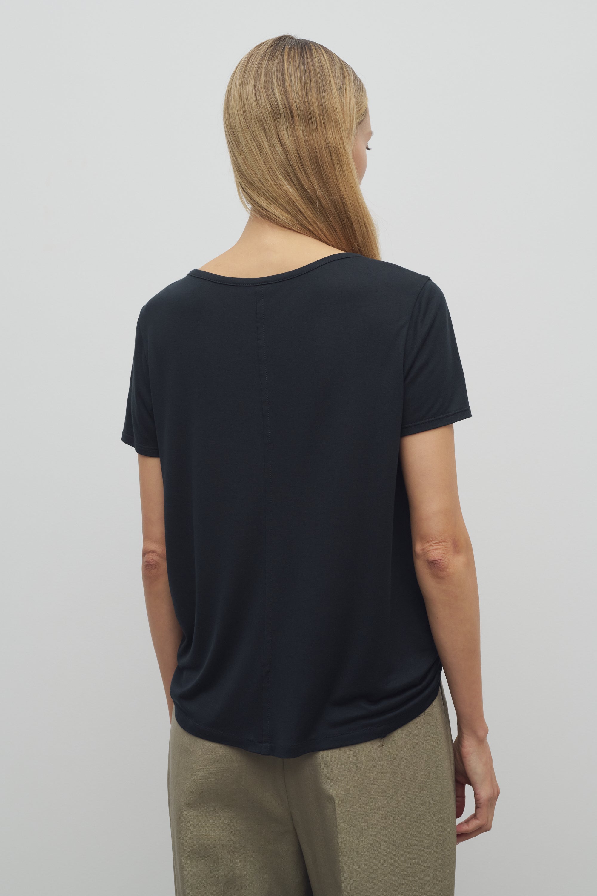 Stilton Top in Modal and Silk、mySite、aoinhome