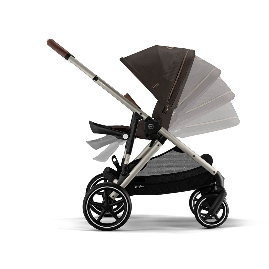  CYBEX Gazelle S Pushchair - Chocolate Brown、mySite、merchandisen