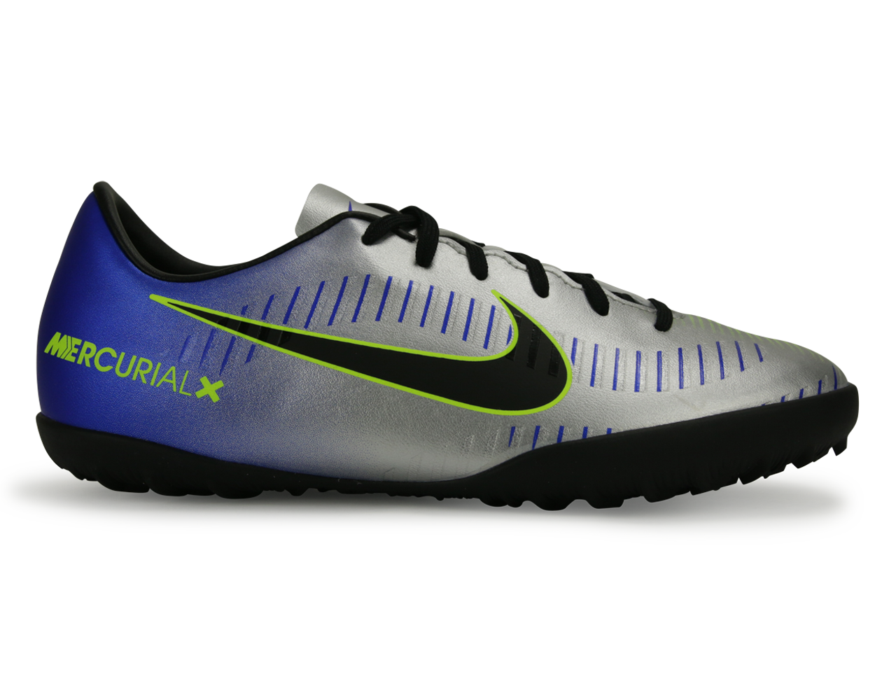 Nike Kids MercurialX Victory 6 Neymar Jr Turf Soccer Shoes Racer Blue/Black/Chrome/Volt、mySite、bottomscart
