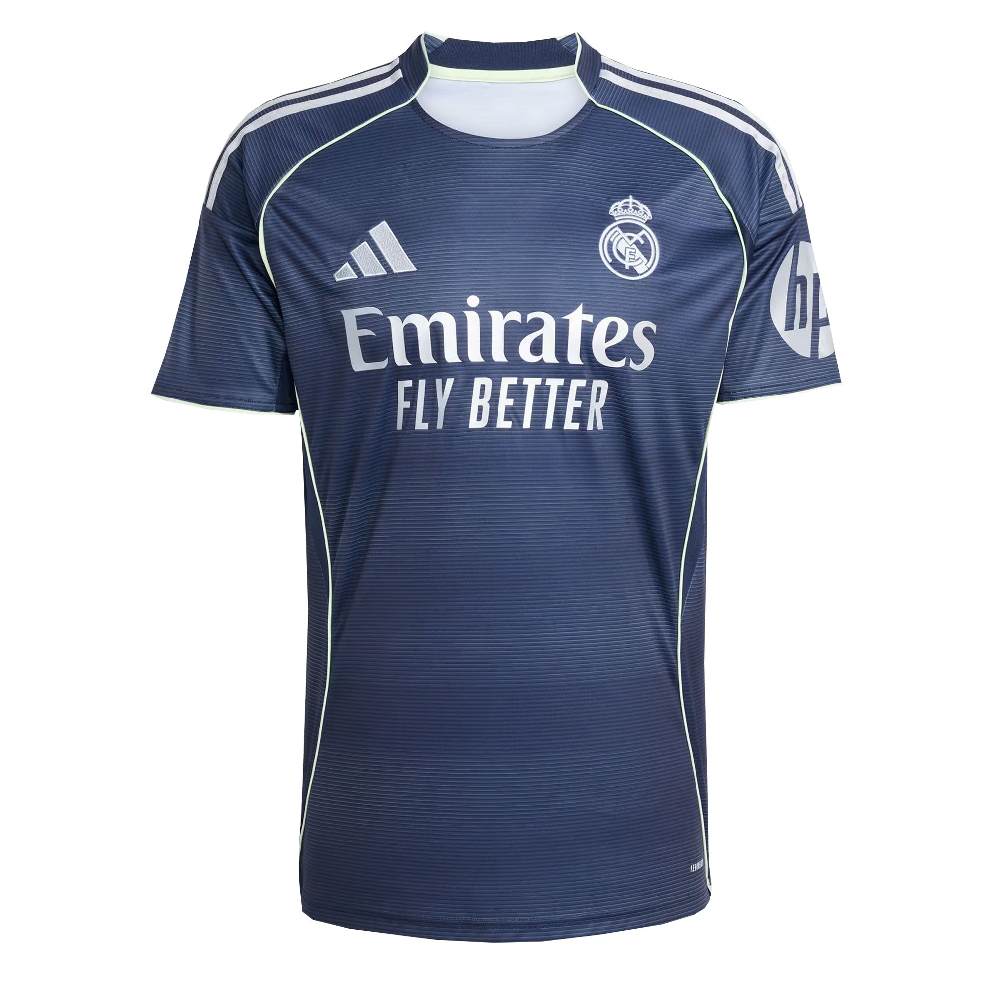 adidas Men's Real Madrid 2025/26 Away Legend Ink/White、mySite、noshort