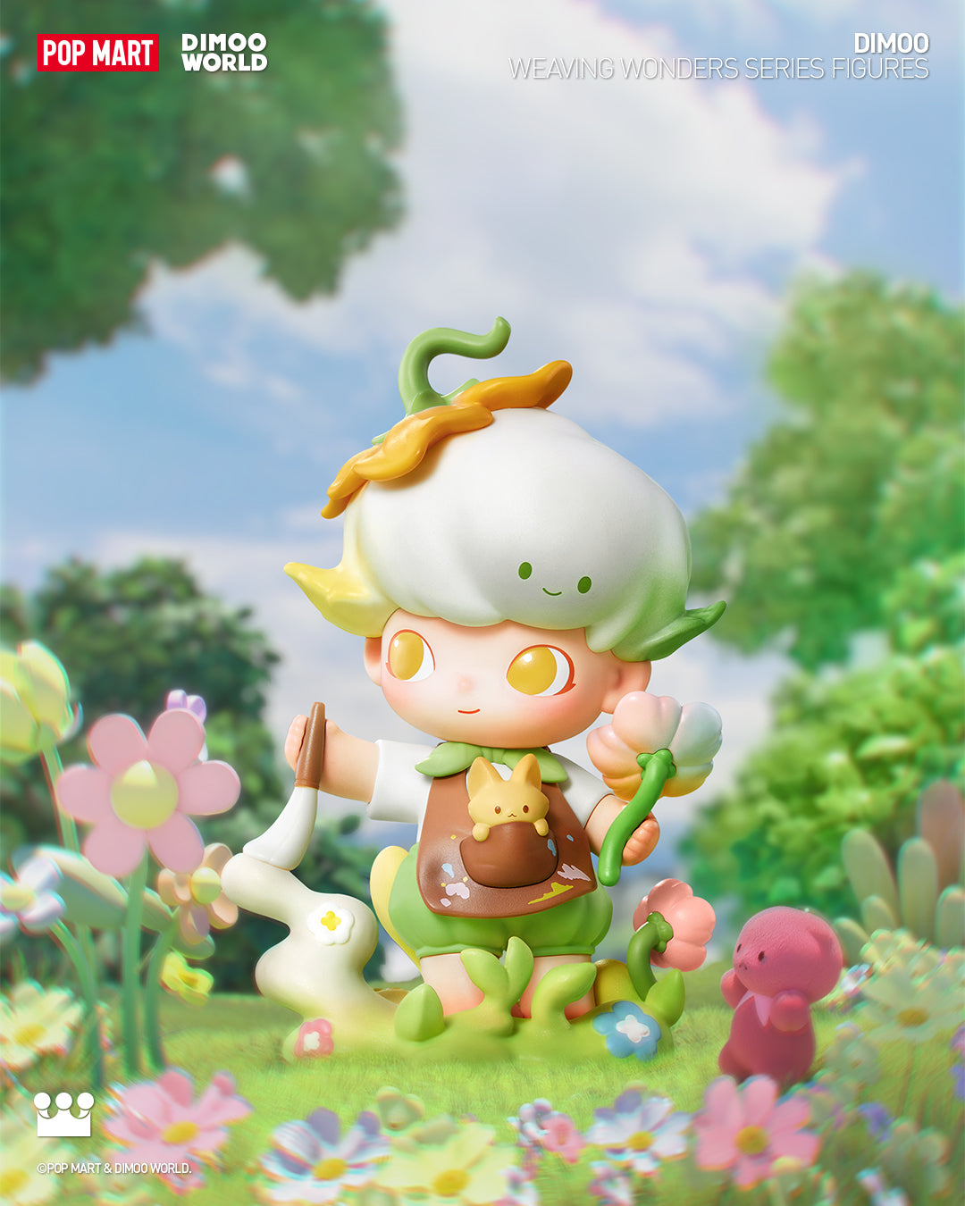  POP MART DIMOO Weaving Wonders Series Figures、mySite、greenlandpopulation