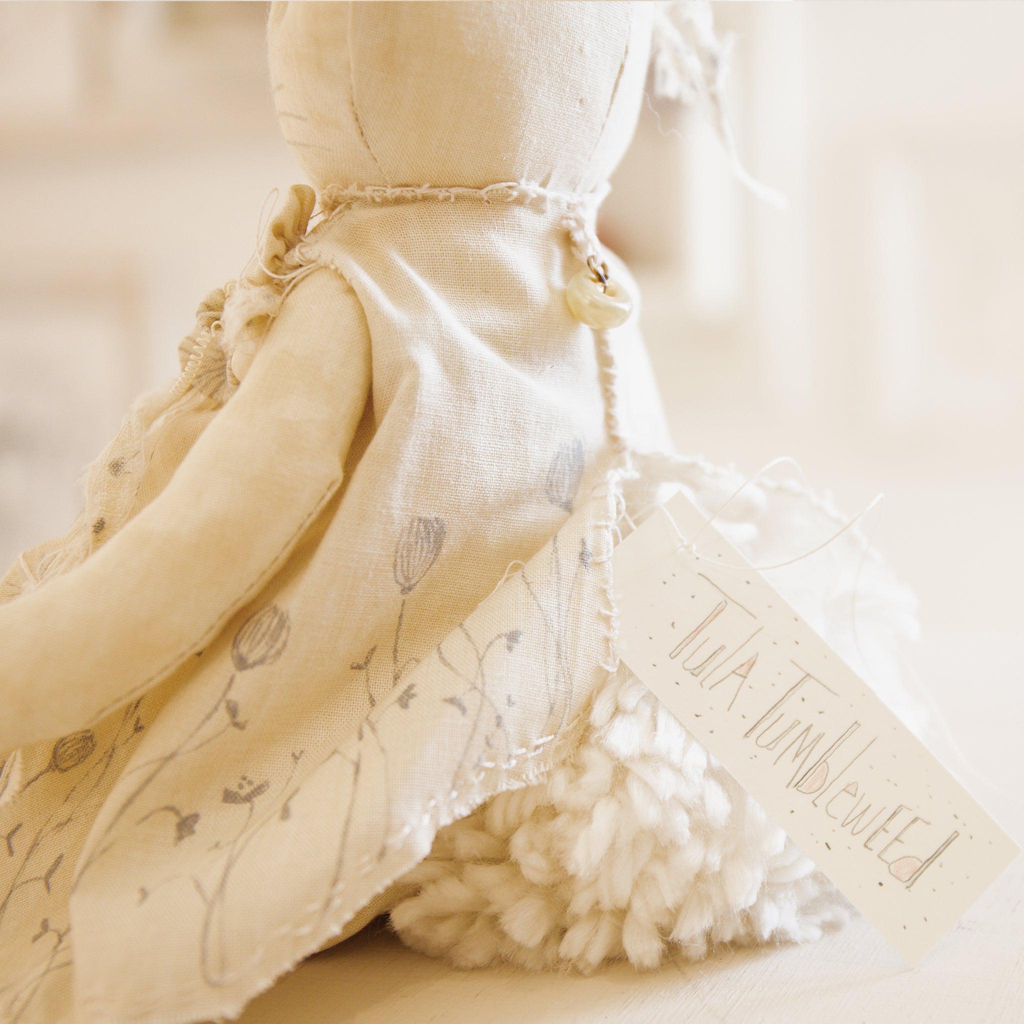 RETIRED - Hutch Studio Original - Tula Tumbleweed - Hand-Crafted Cotton & Knit Bunny、mySite、g9winljtr