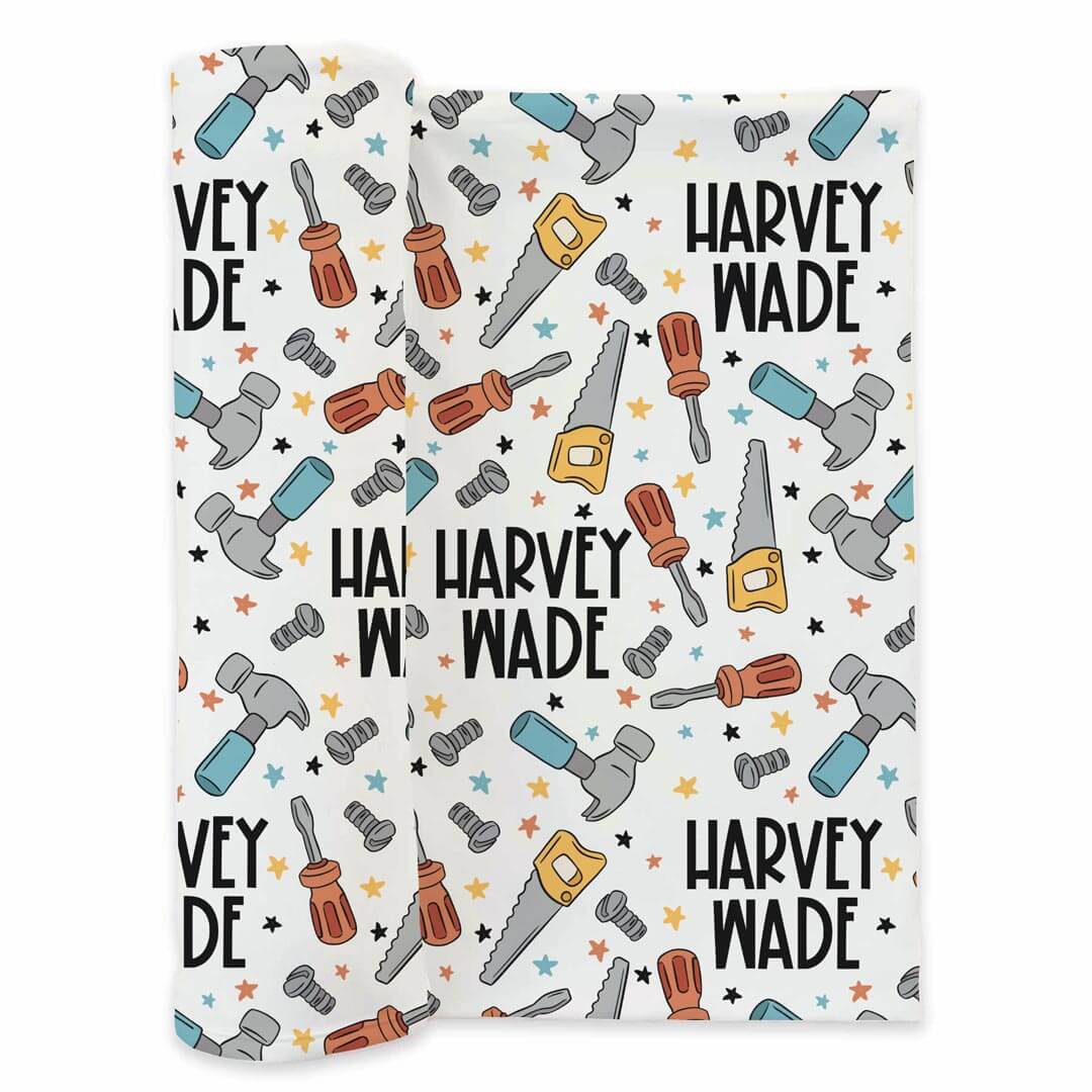  Hammer Time Personalized Swaddle Blanket、mySite、layawaytickets