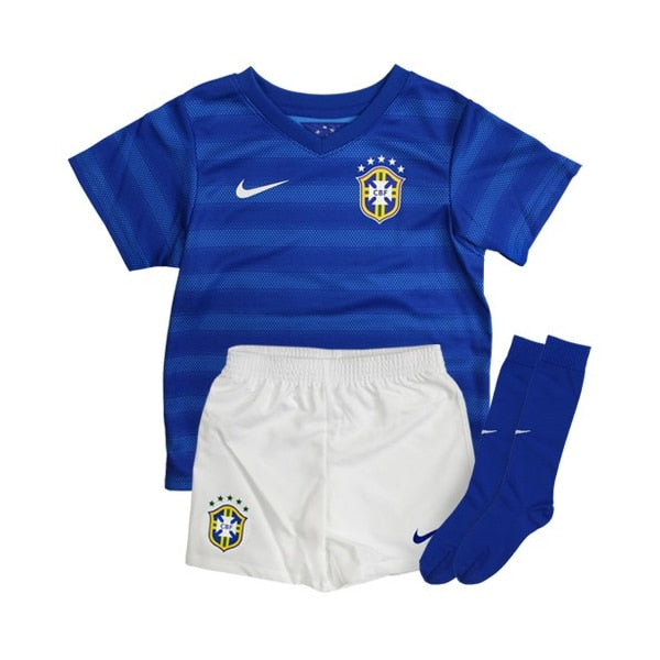 Nike Toddlers Brazil 14/15 Away Kit Varsity Royal/Football White、mySite、bottomscart