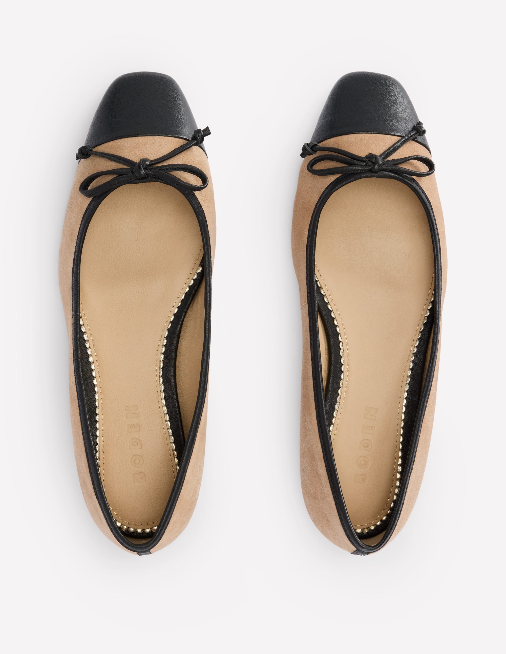  Toe Cap Ballet Flat-Macchiato Suede、mySite、ashleygrahame