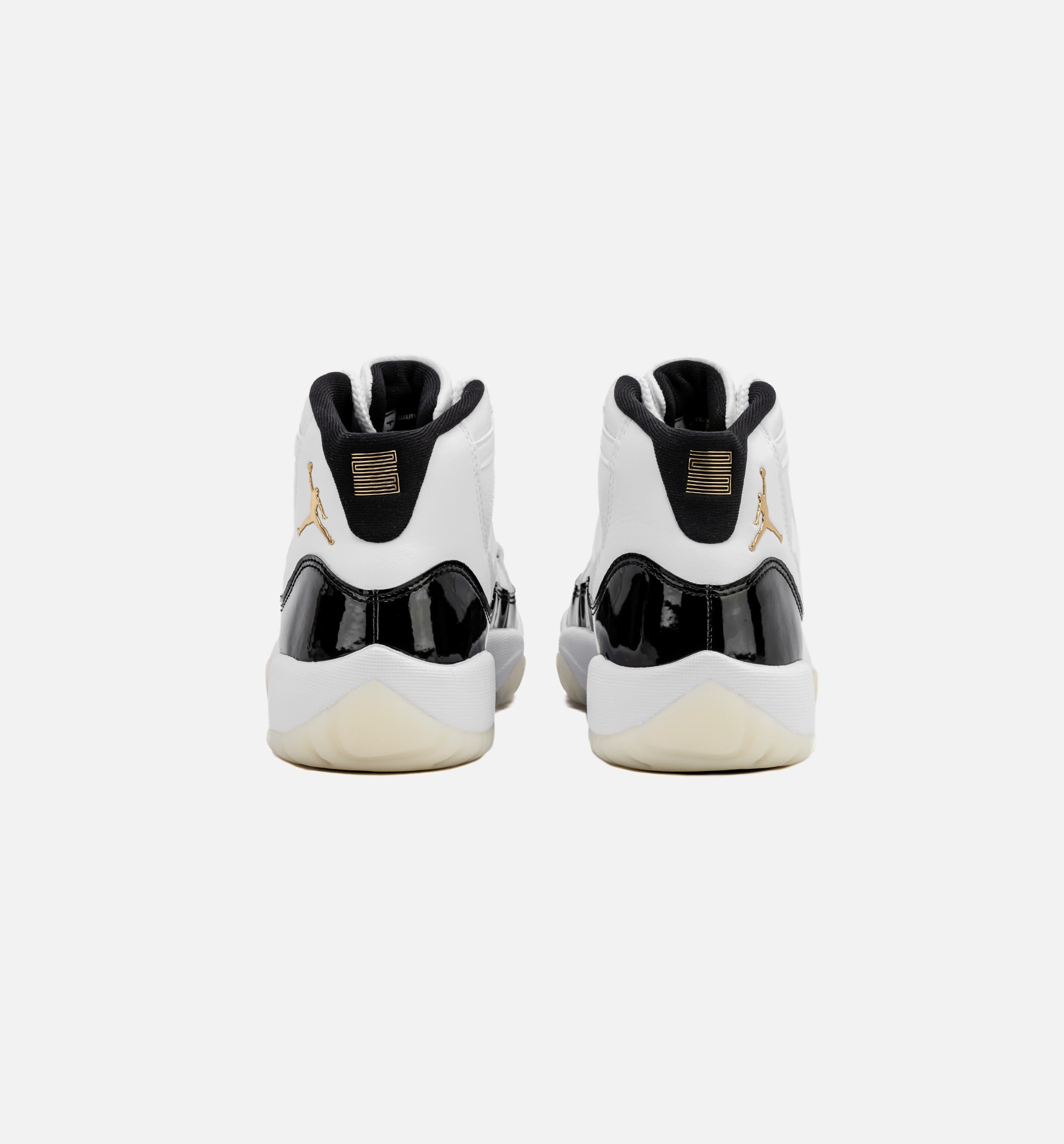 Air Jordan 11 Retro Gratitude Grade School Lifestyle Shoe - White/Black/Metallic Gold、mySite、dreamappss