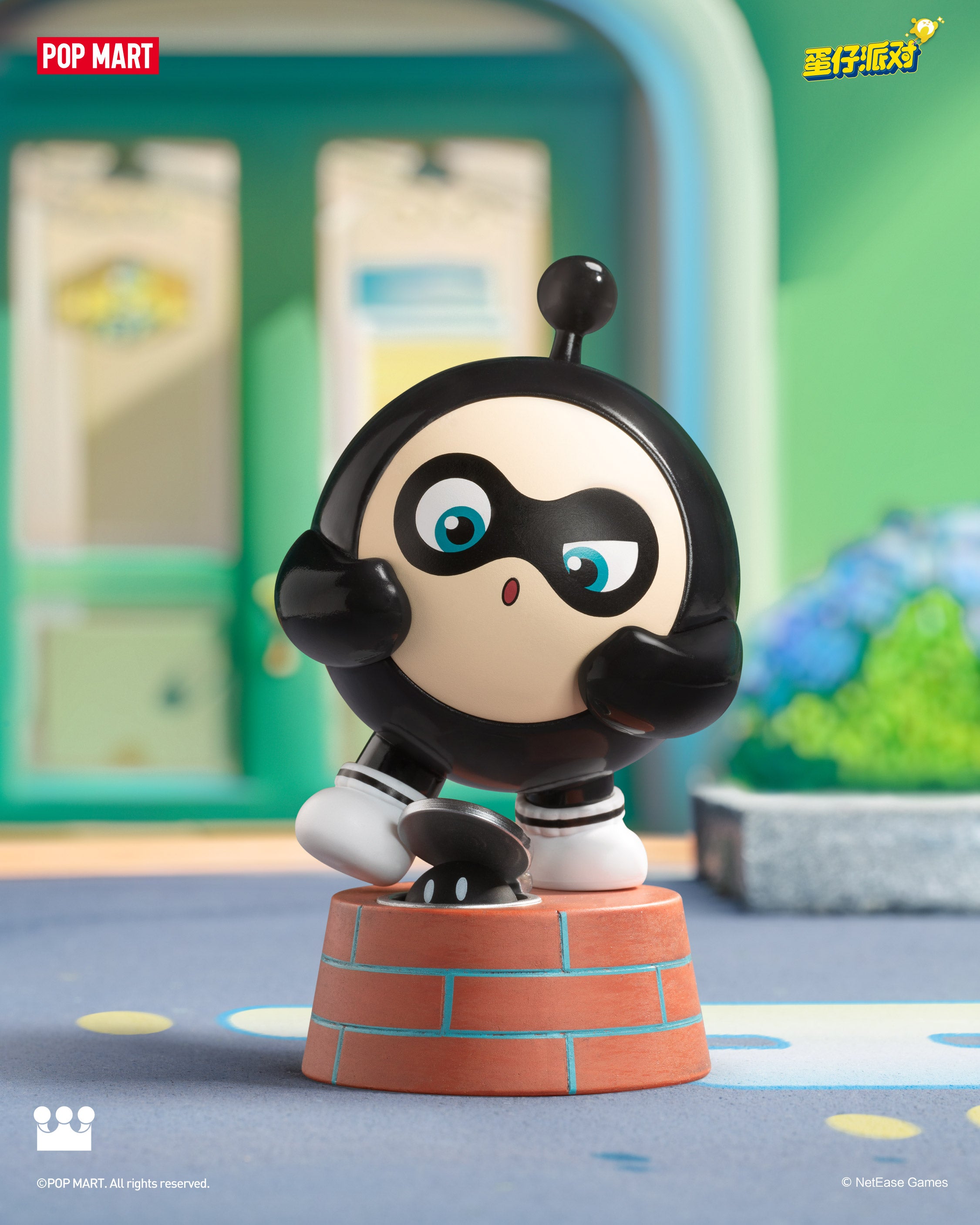  POP MART Eggy Party: Colorful Playland Classic Series Figures、mySite、greenlandpopulation