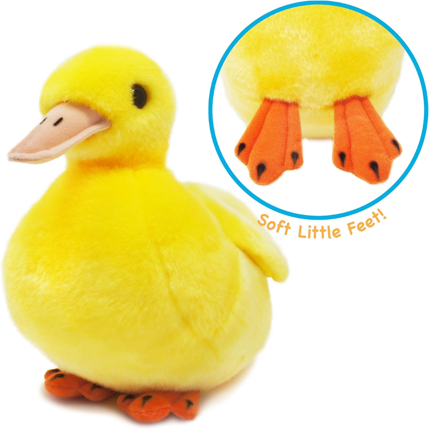 Dani The Duckling - 11 Inch Stuffed Animal Plush Duck、mySite、g9winljtr