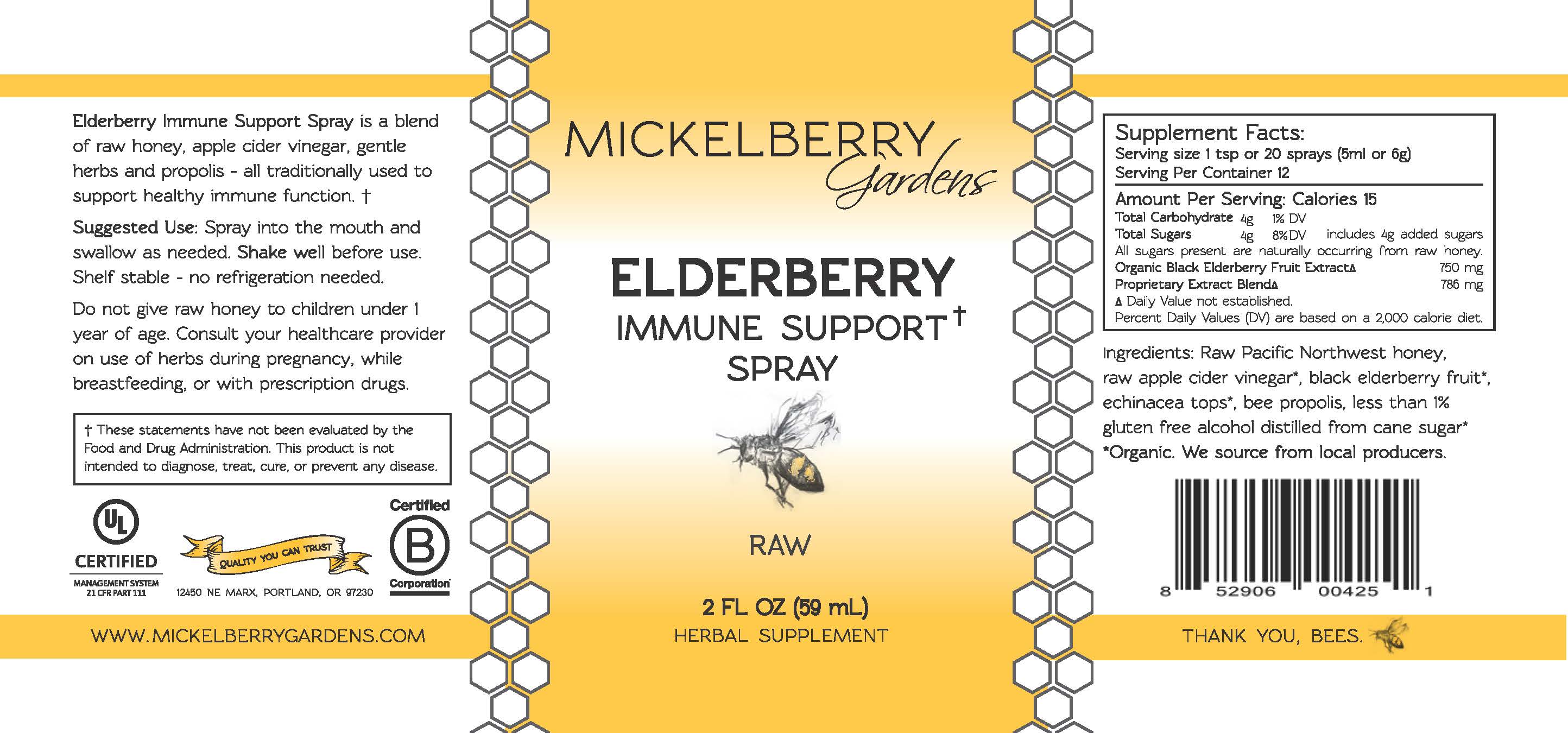 Elderberry Immune Support Spray、mySite、gigharbornorthrealestate