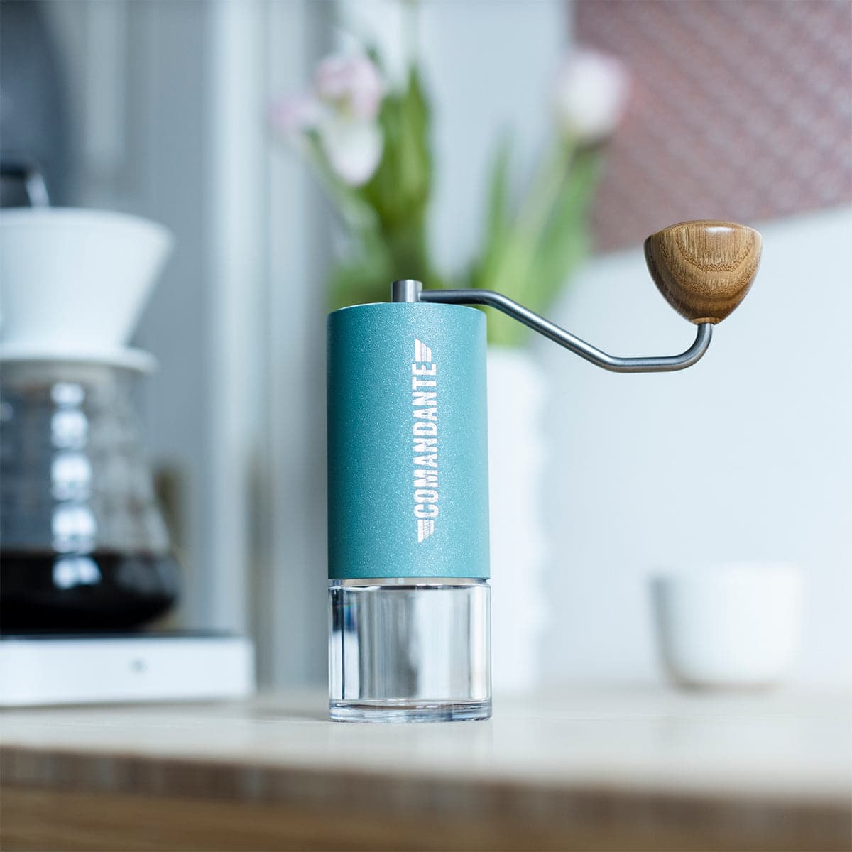 Comandante C40 Nitro Blade Coffee Grinder MK4 (Alpine Lagoon)、mySite、gigharbornorthrealestate