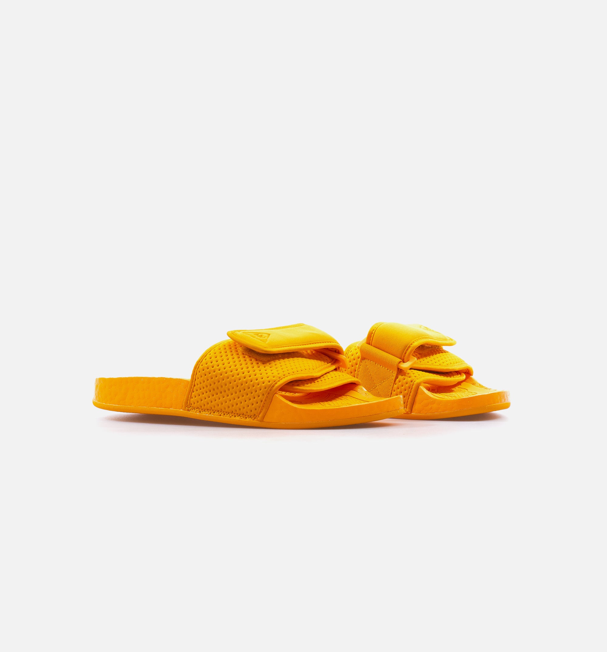 Pharrell Williams Boost Mens Slides - Orange、mySite、dreamappss