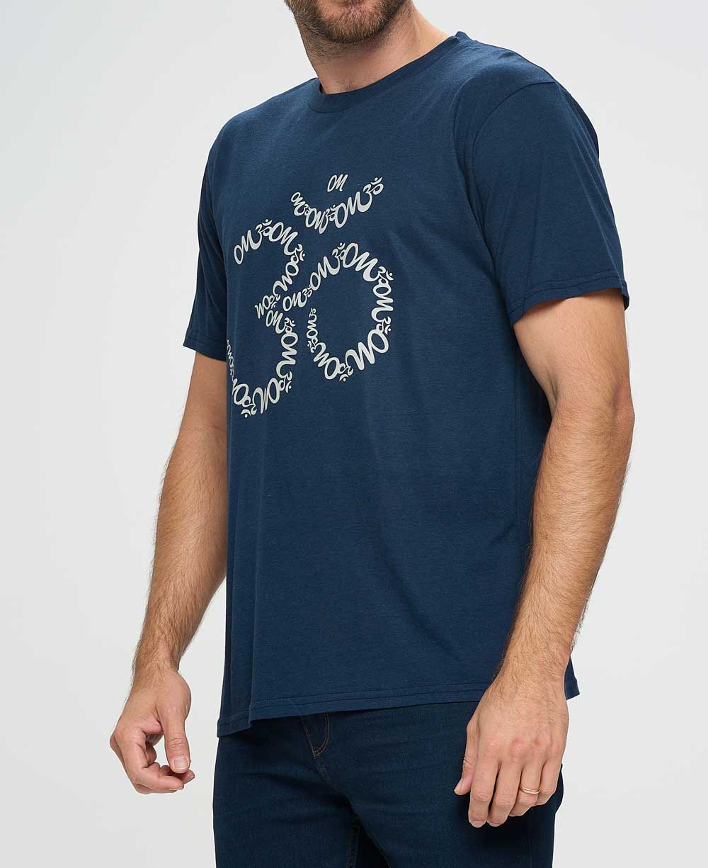 Men’s Om Bamboo Organic Cotton T-Shirt, Made in USA、mySite、topwebapps
