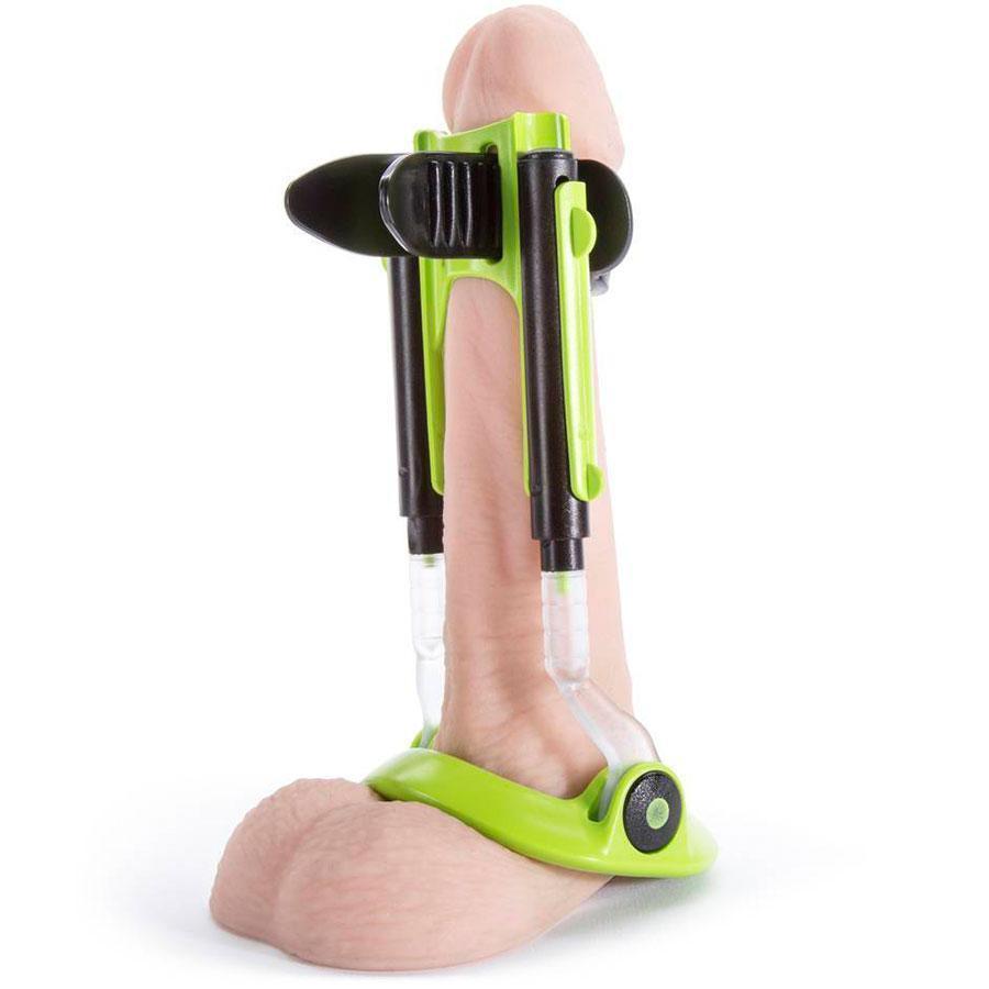 Male Edge Extra Penis Extender Cock Stretching System Green Edition、mySite、bottomscart