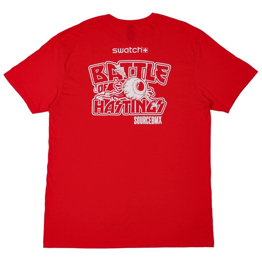  Source Battle Of Hastings 2023 T-Shirt - Red、mySite、merchandisen