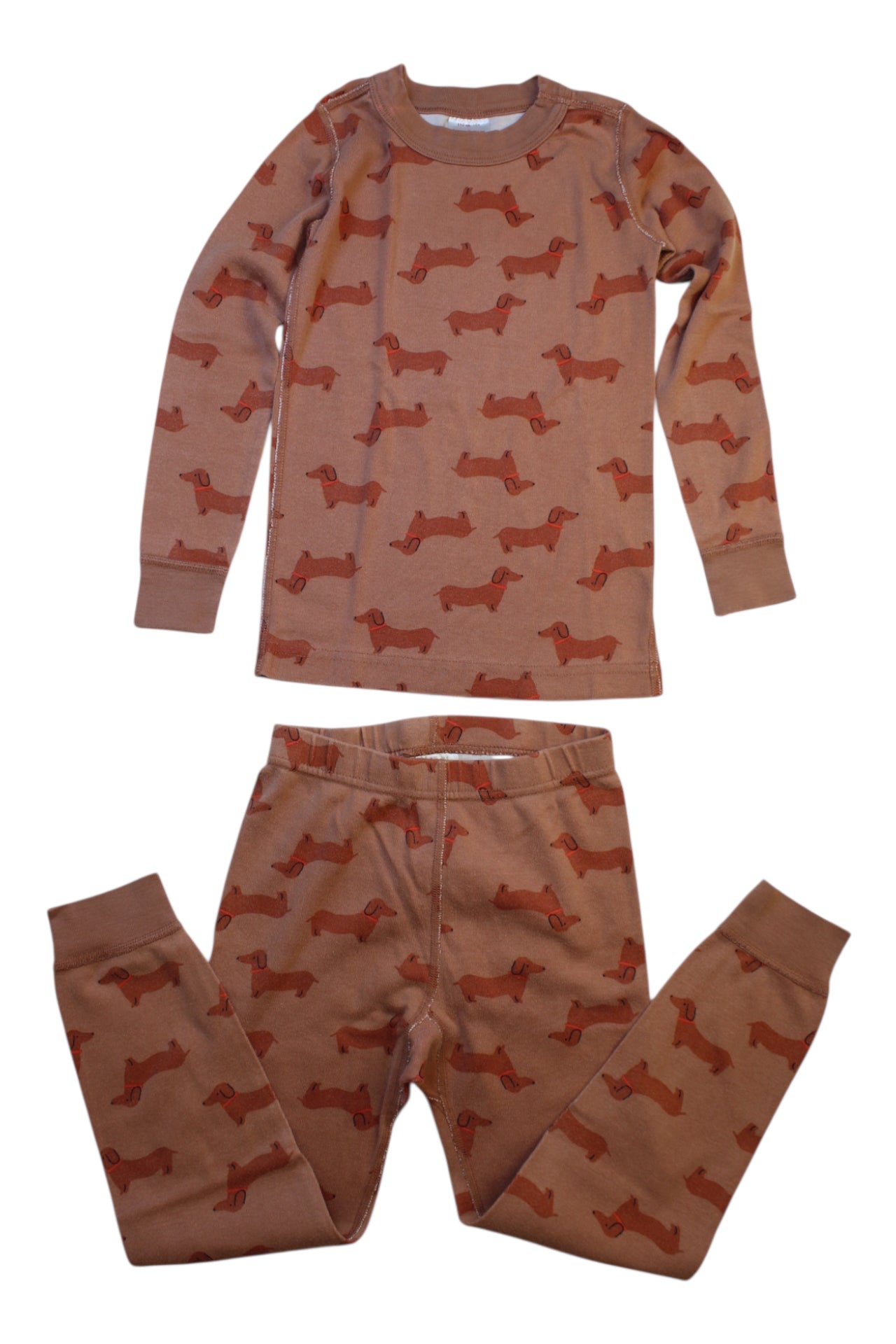 Hanna Andersson Dog Print Pyjama Set 4T、mySite、g9winljtr