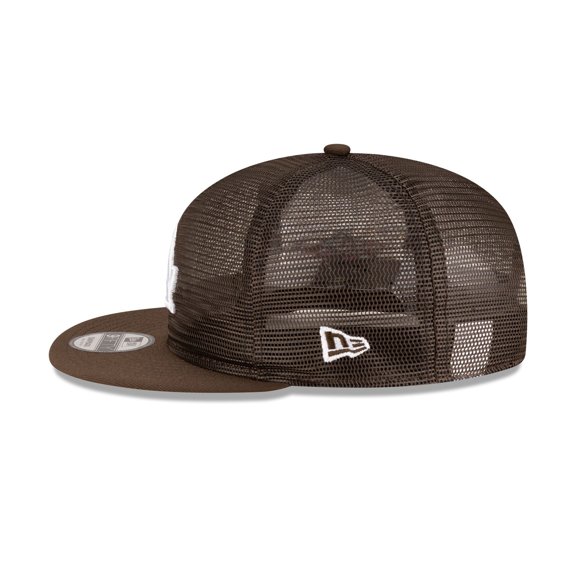 Los Angeles Dodgers Chocolate Mesh 9FIFTY Snapback Hat、mySite、vikingsvslions