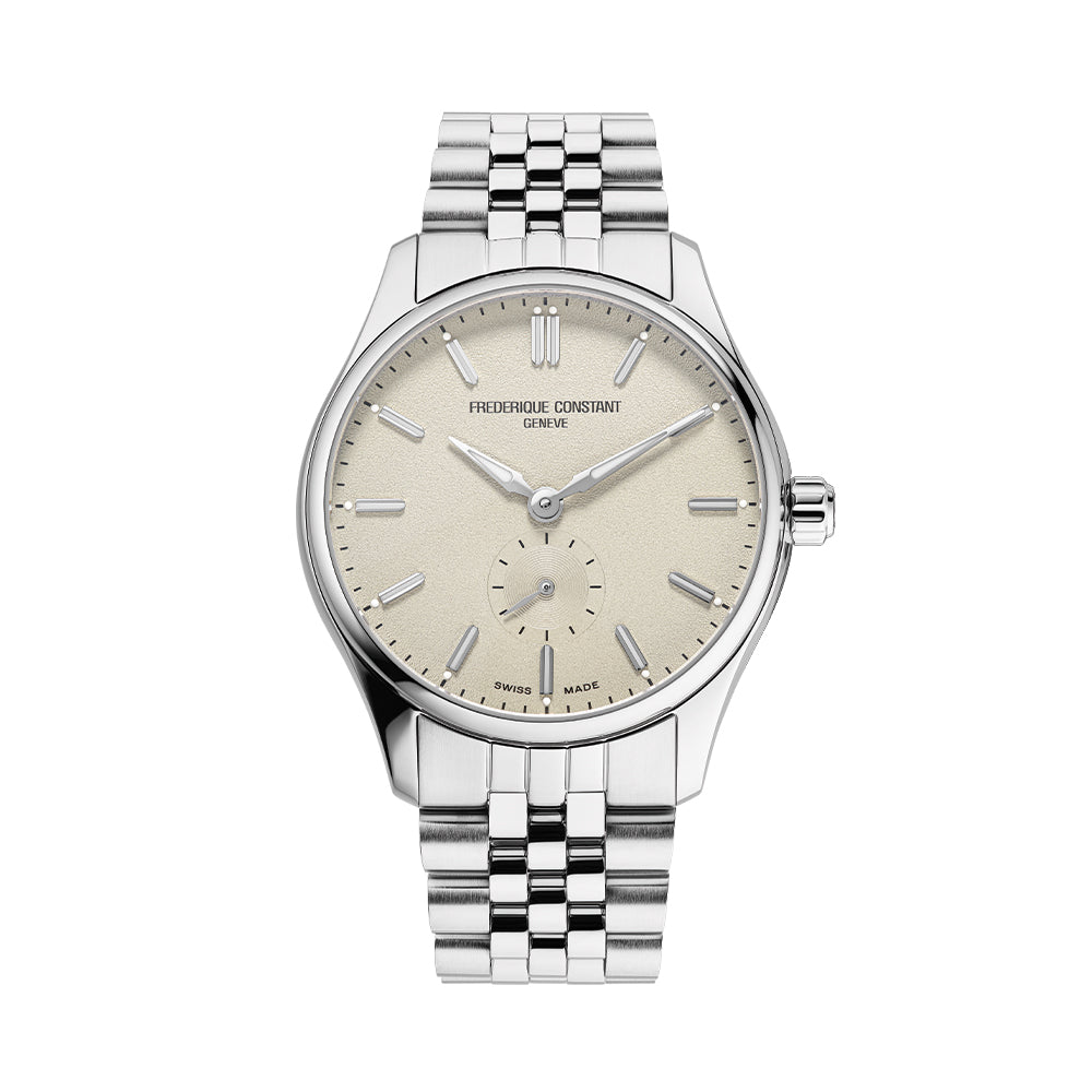  Classics Index Automatic Steel 39mm - Beige on Bracelet