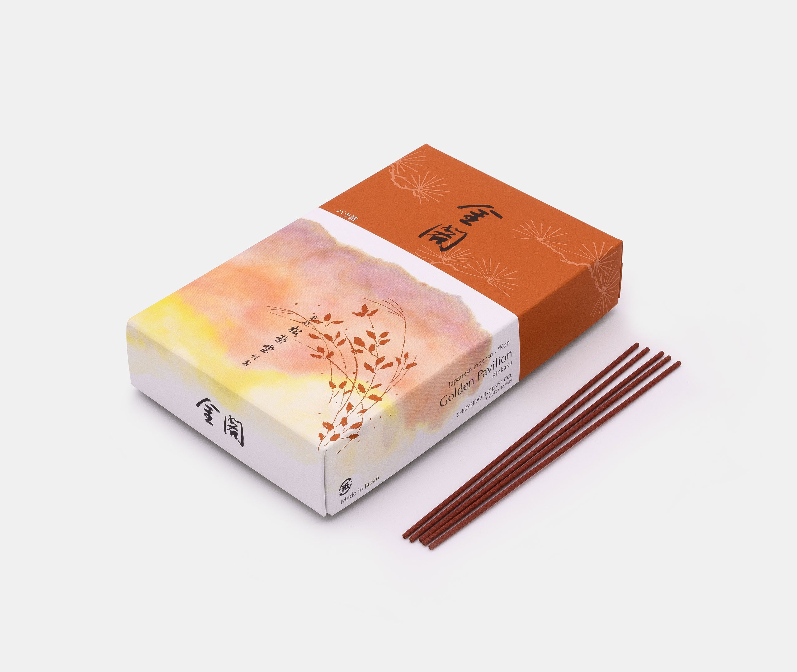 Kin-kaku Golden Pavilion Incense - 490 Sticks、mySite、topwebapps
