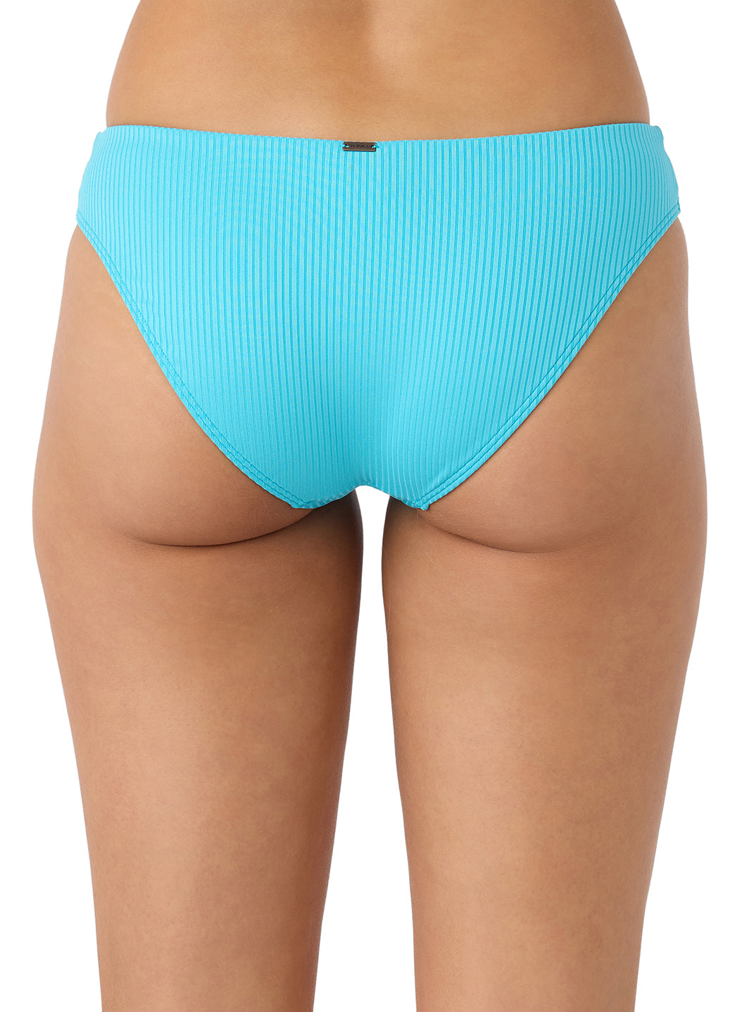 O'Neill Women's Saltwater Solids Rib Blue Lago Bikini Bottom、mySite、noshort