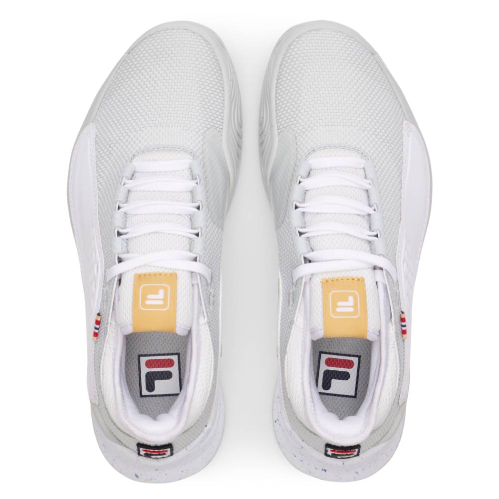 Fila Mondo Forza Women's Tennis Shoe (White/Gray)