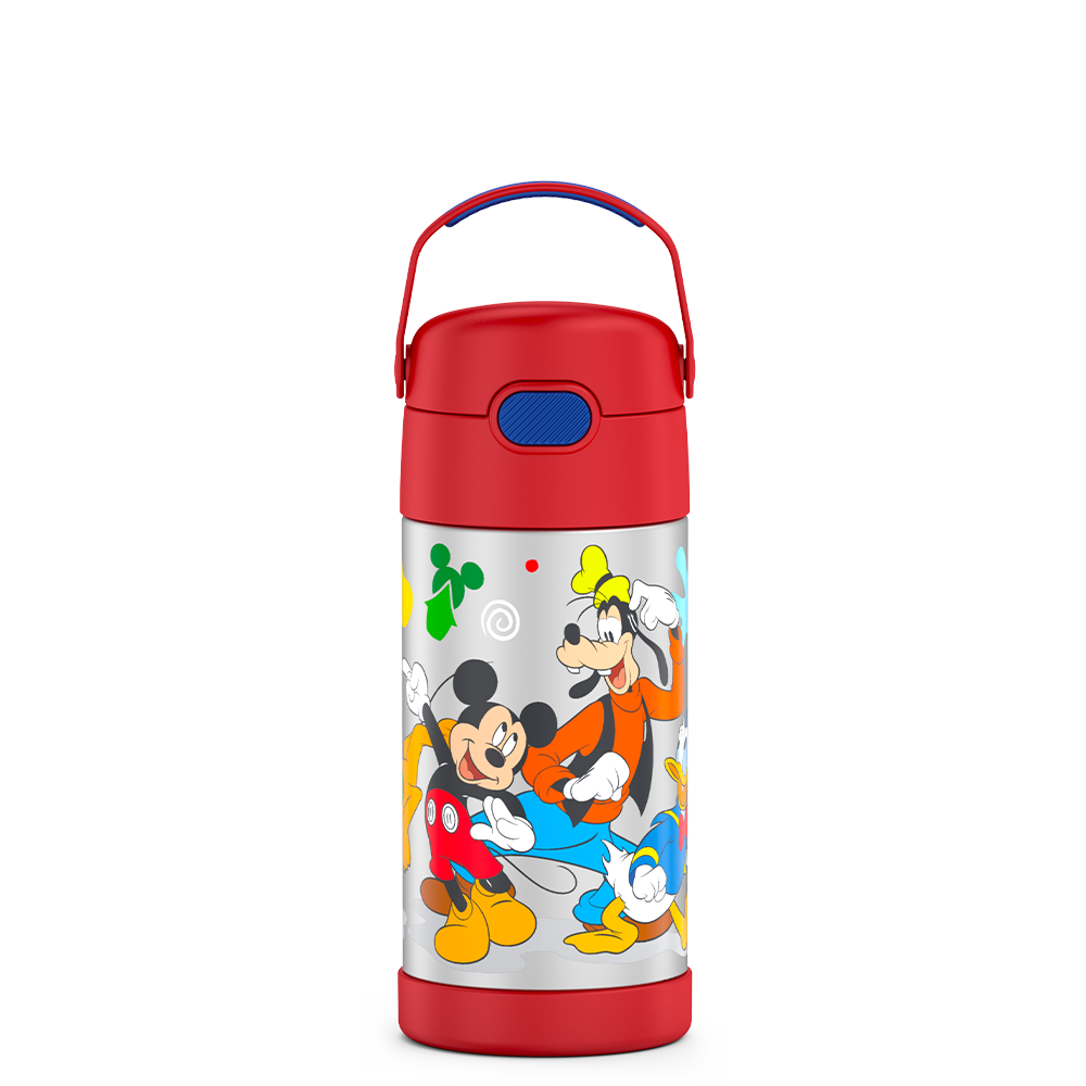 12oz FUNTAINER® WATER BOTTLE PRESCHOOL MICKEY、mySite、noshort