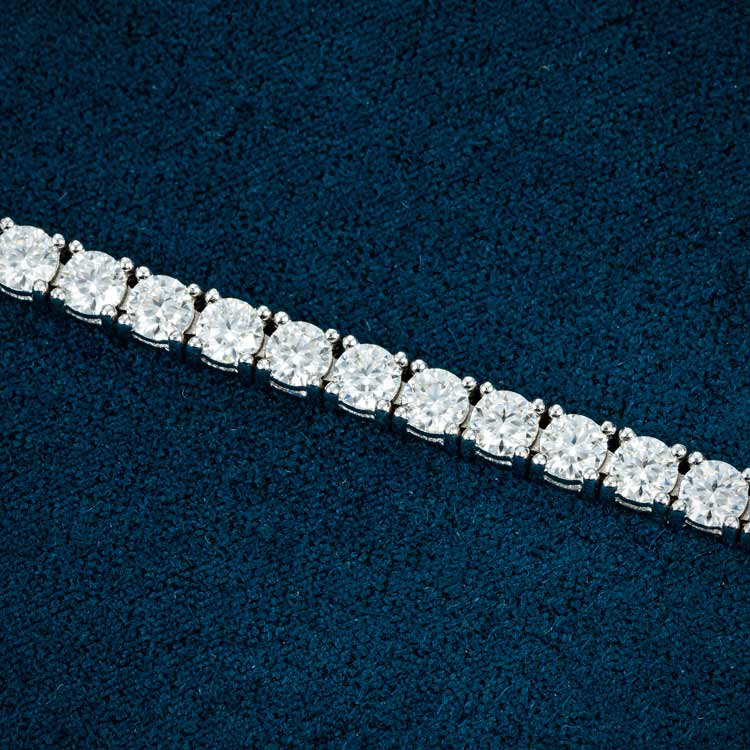 3MM Iced Out Tennis Bracelet 14K Gold、mySite、hinf8tx79