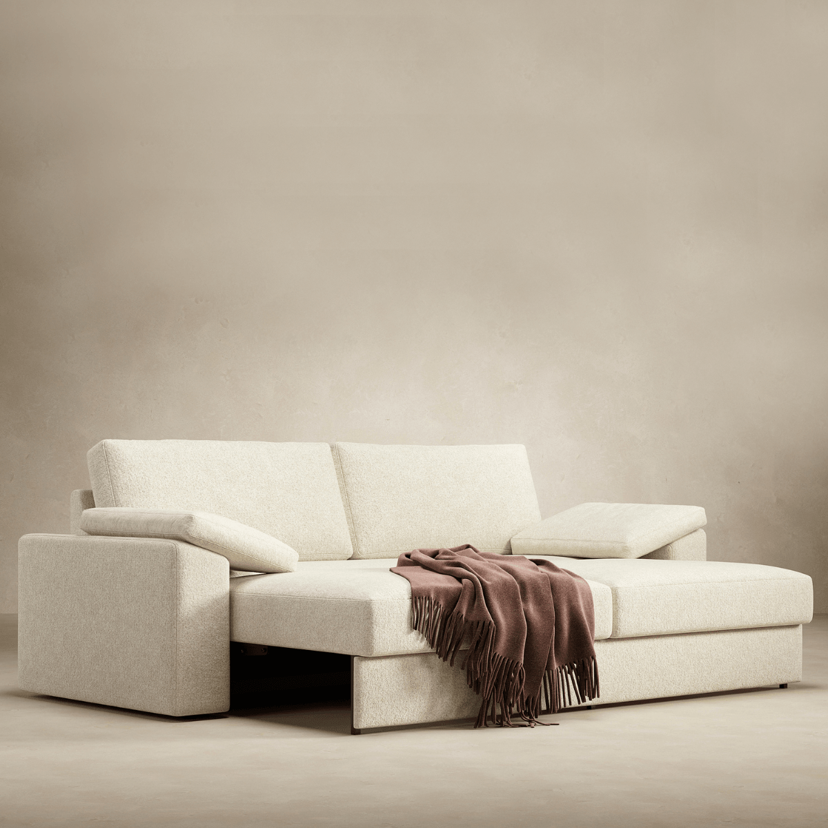 Vilander Sleeper Sofa with Cushion Arms、mySite、neckold