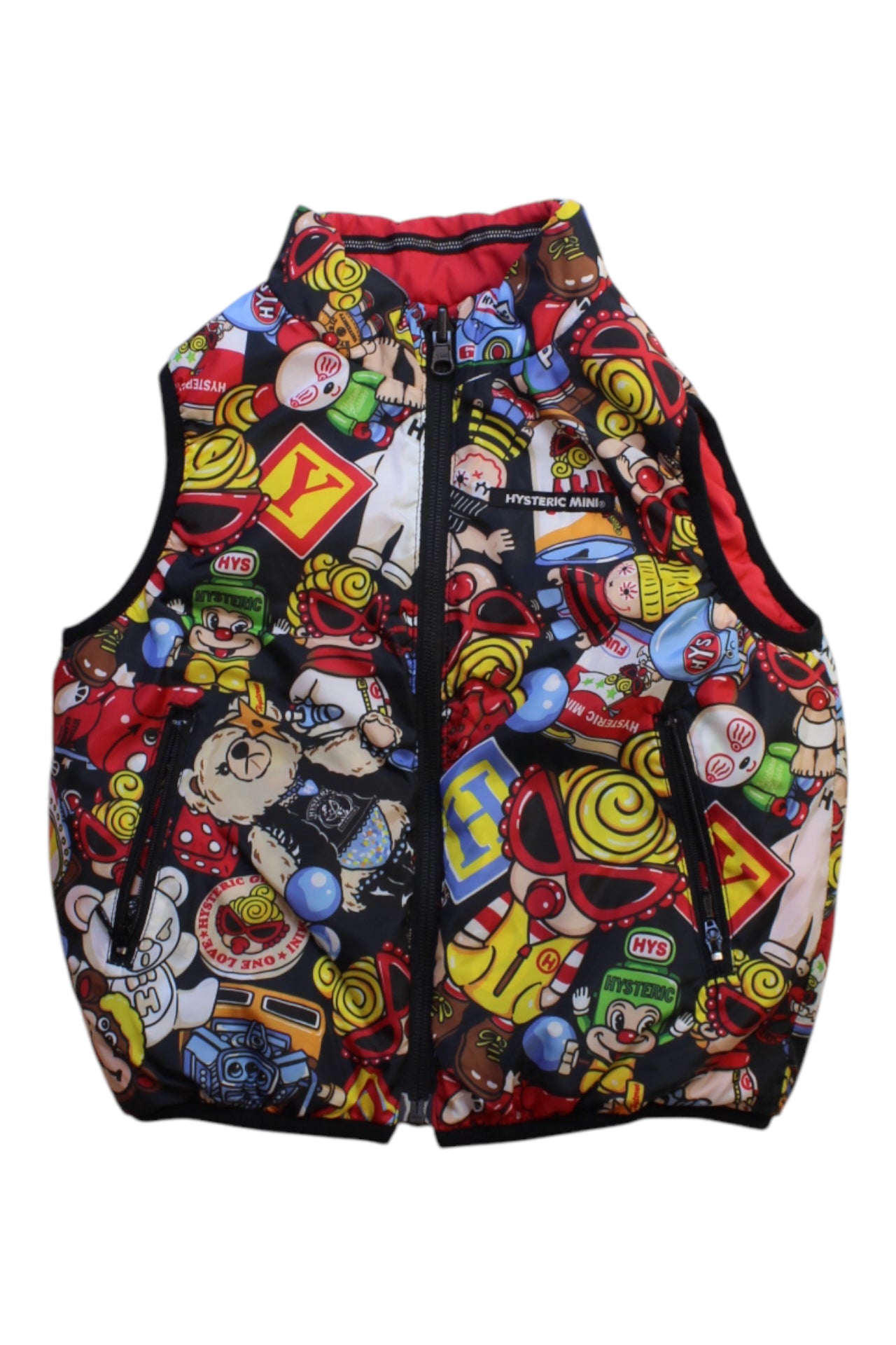Hysteric Mini Graphic Outerwear Vest 4T、mySite、g9winljtr