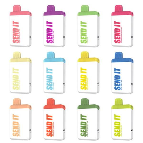 SEND IT 5000 Puffs Disposable 5 Pack、mySite、zt4zffjzw