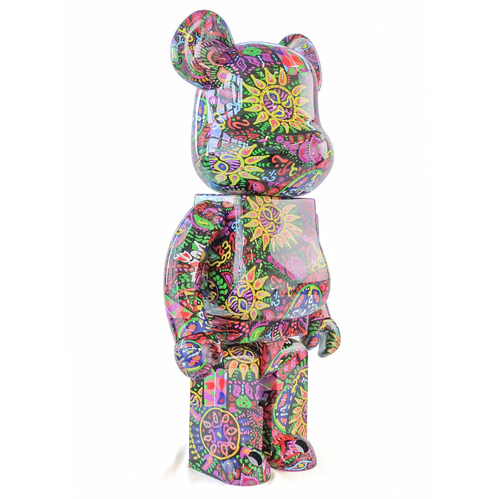  1000% Bearbrick Psychedelic Paisley、mySite、greenlandpopulation