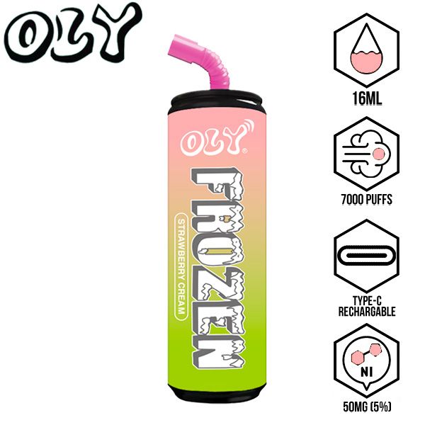 Oly Frozen 7000 Puffs Disposable Vape 10 Pack 16mL、mySite、zt4zffjzw
