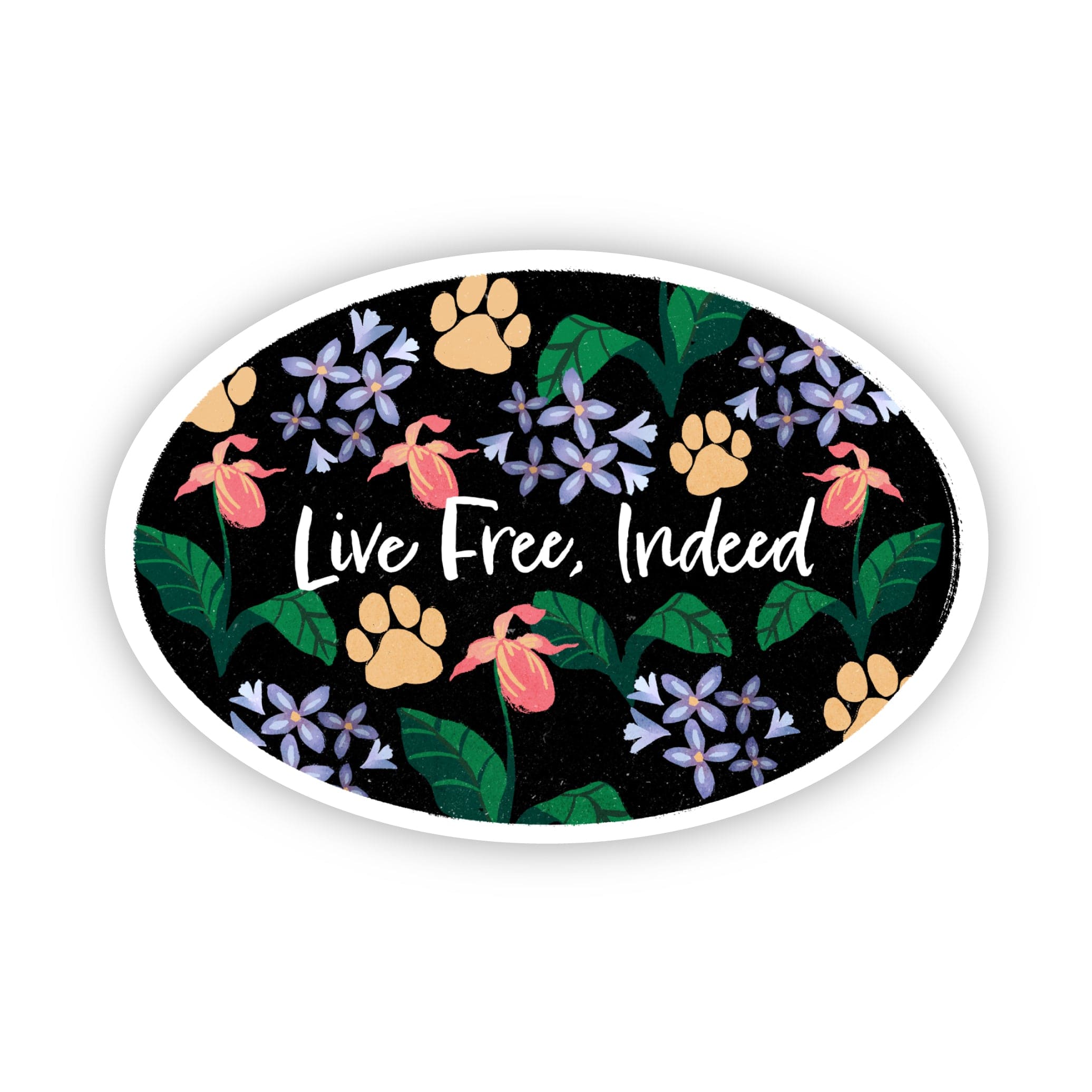  Live Free, Indeed New Hampshire Quote Sticker、mySite、ghnorth