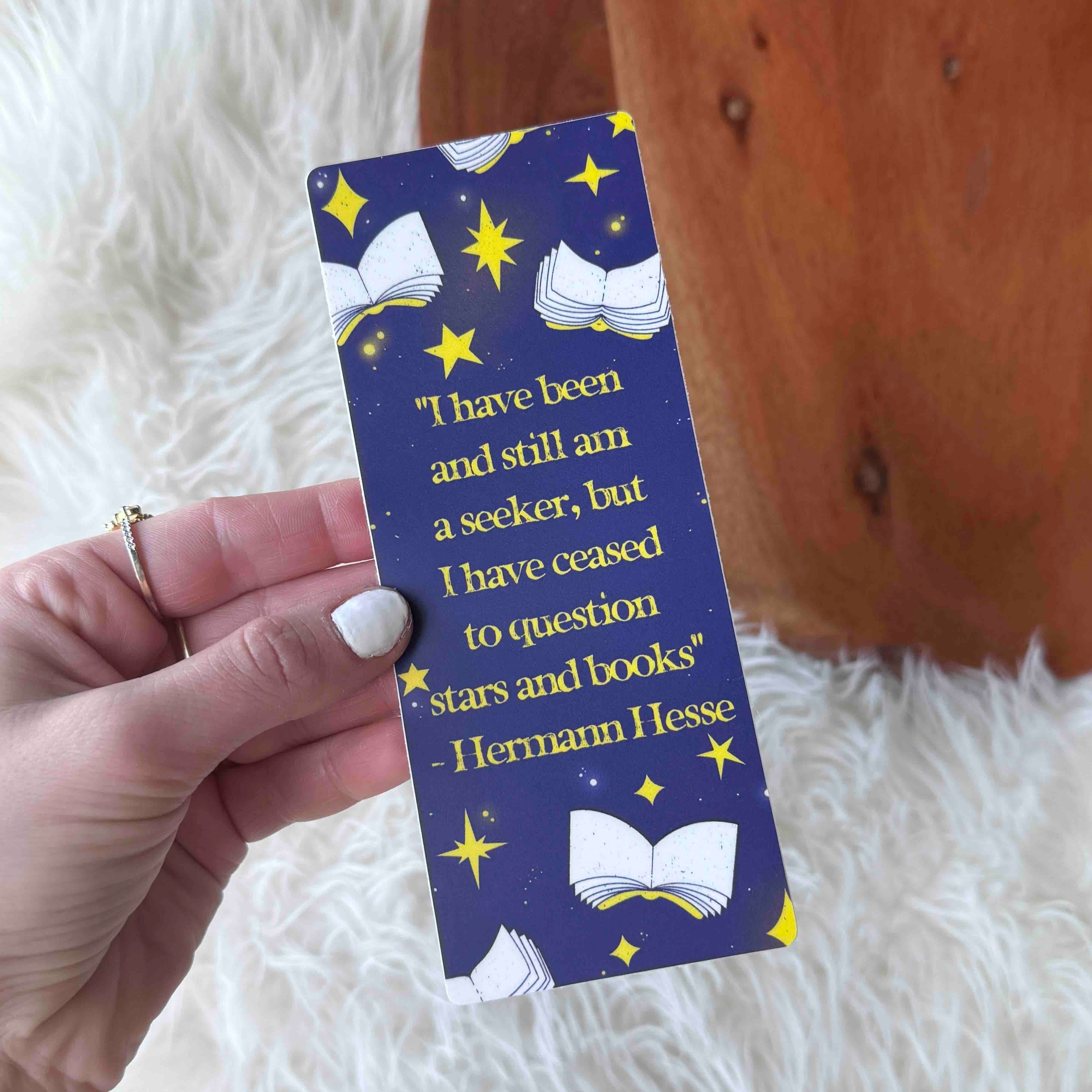  Hermann Hesse Quote Bookmark Sticker、mySite、elrpsem3k