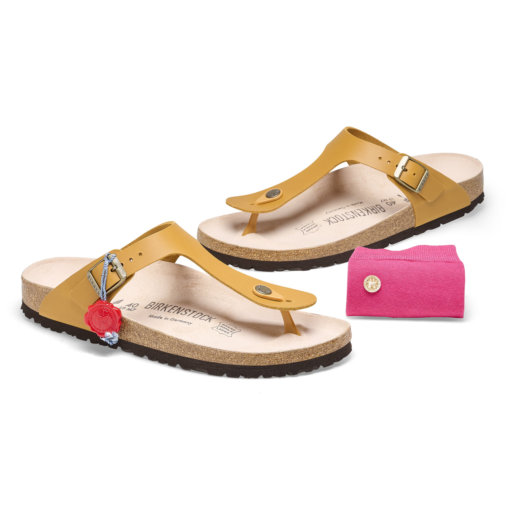 Gizeh 1983 Natural Leather Brown + Socke、mySite、gtrtttuynbv