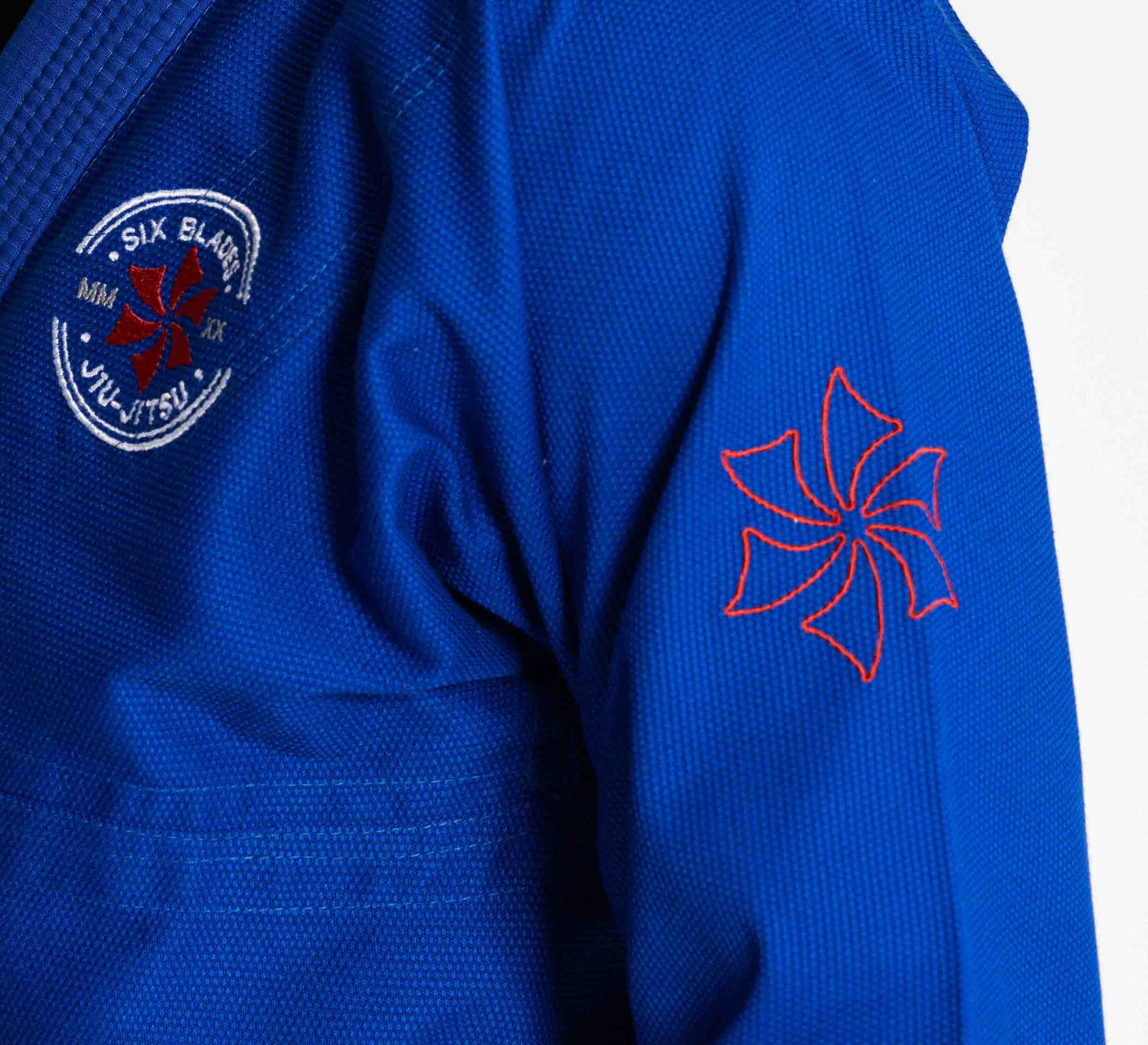 Kids Six Blades Official Suparaito BJJ Gi Blue、mySite、gigharbornorthrealestate