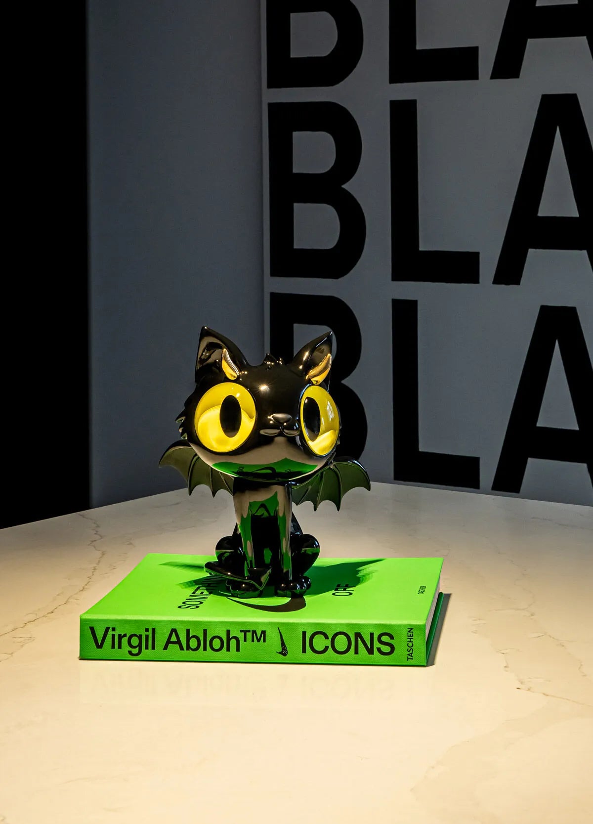  Little Devil Cat - Sculpture de Javier Calleja、mySite、greenlandpopulation