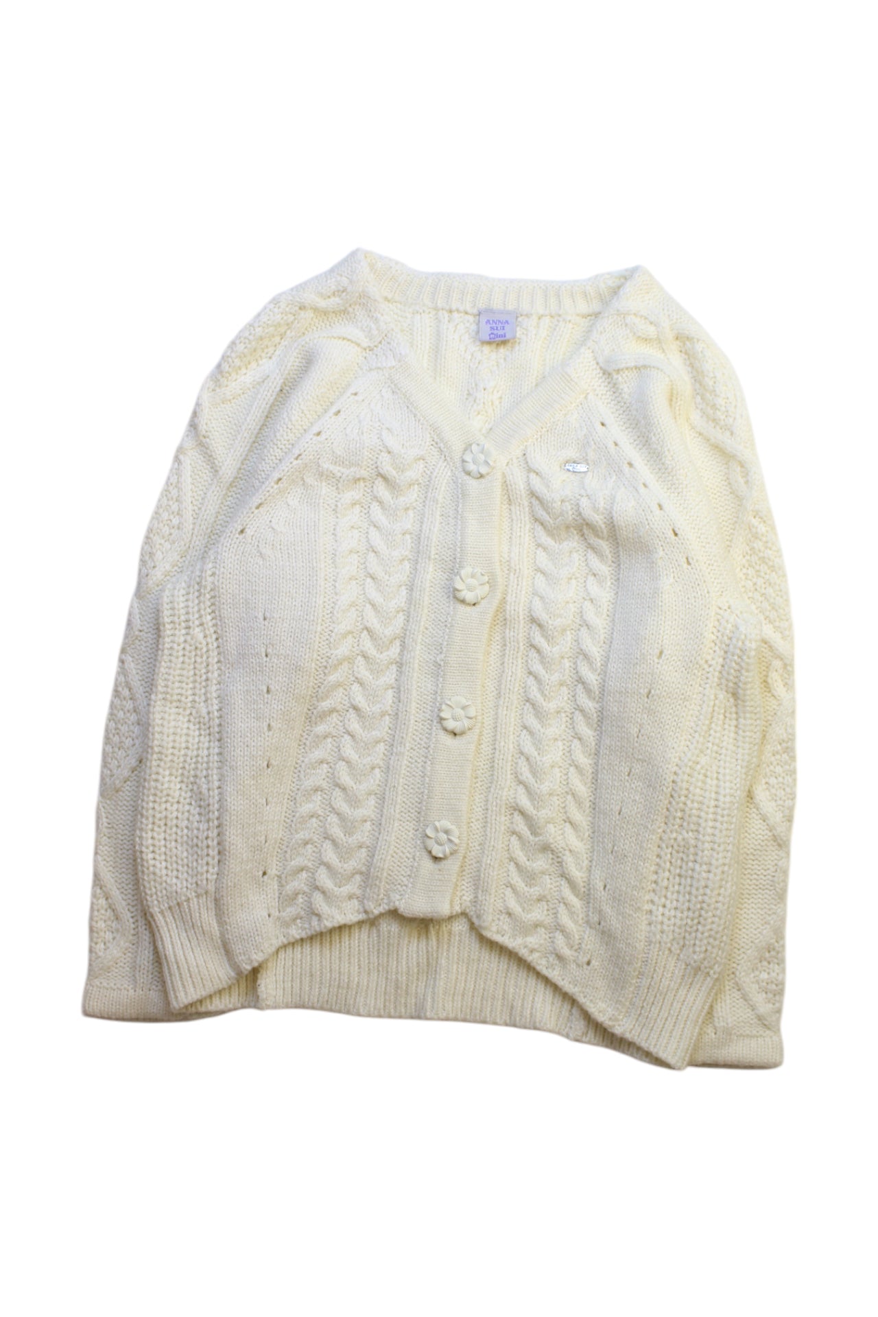 Anna Sui Wool Cardigan Size 14Y、mySite、g9winljtr
