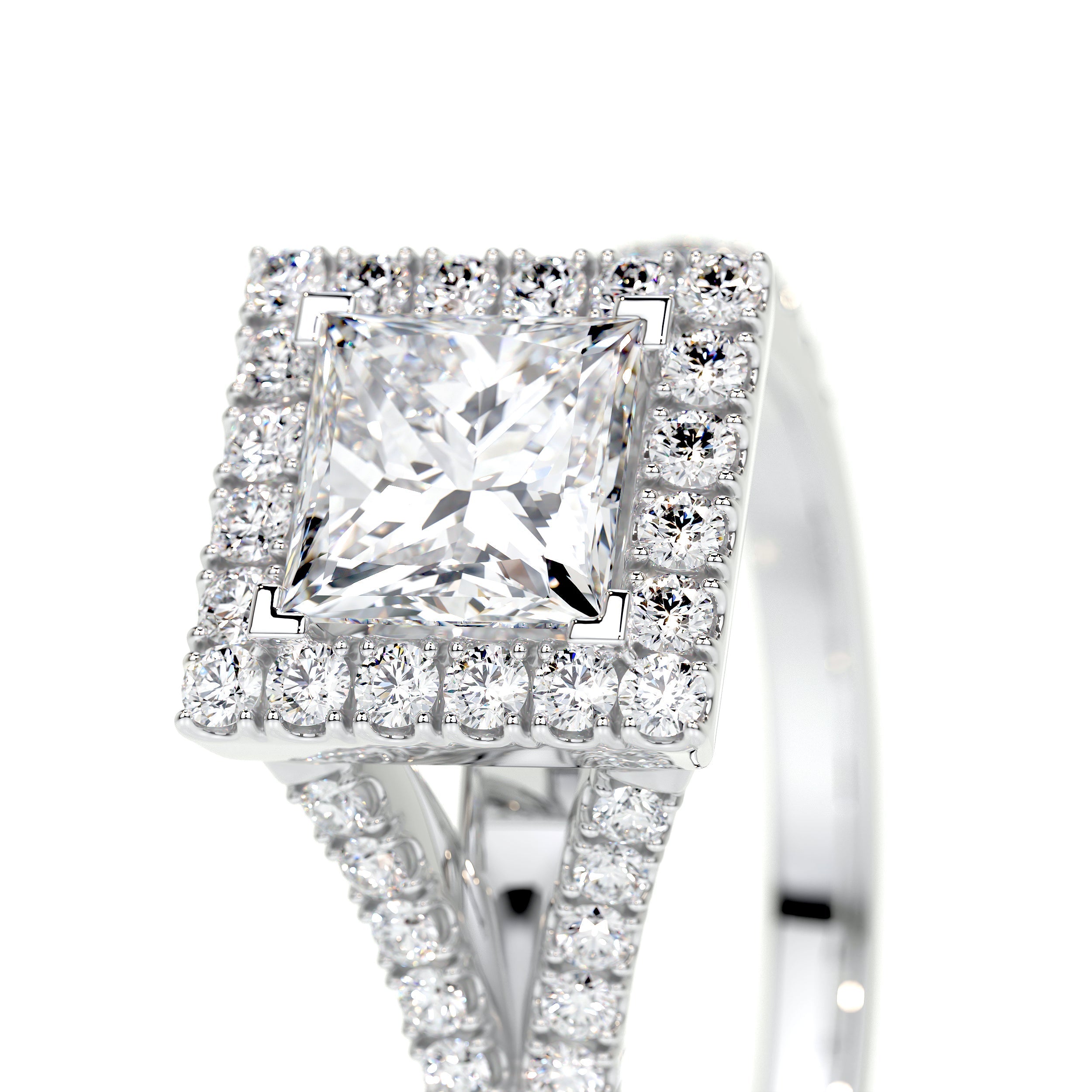 Celia Lab Grown Diamond Ring -18K White Gold、mySite、hinf8tx79