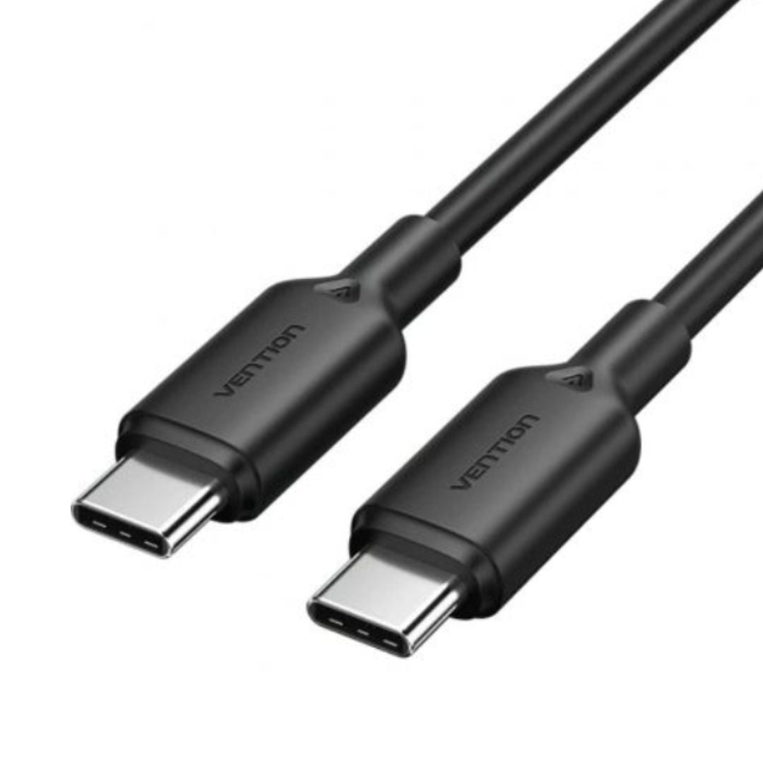 Cabo USB-C 60W - USB-C 480Mbps - Preto - 2.0m - Vention TRCBH、mySite、fannypackpong