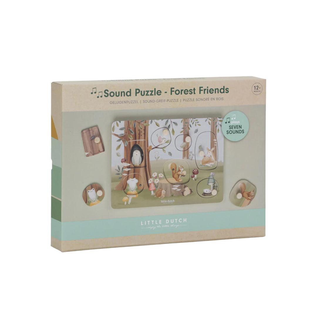  Little Dutch Wooden Sound Puzzle - Forest Friends、mySite、merchandisen