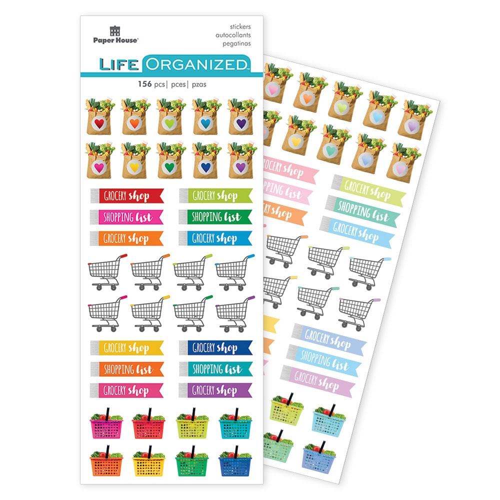  Planner Stickers - Grocery、mySite、ghnorth