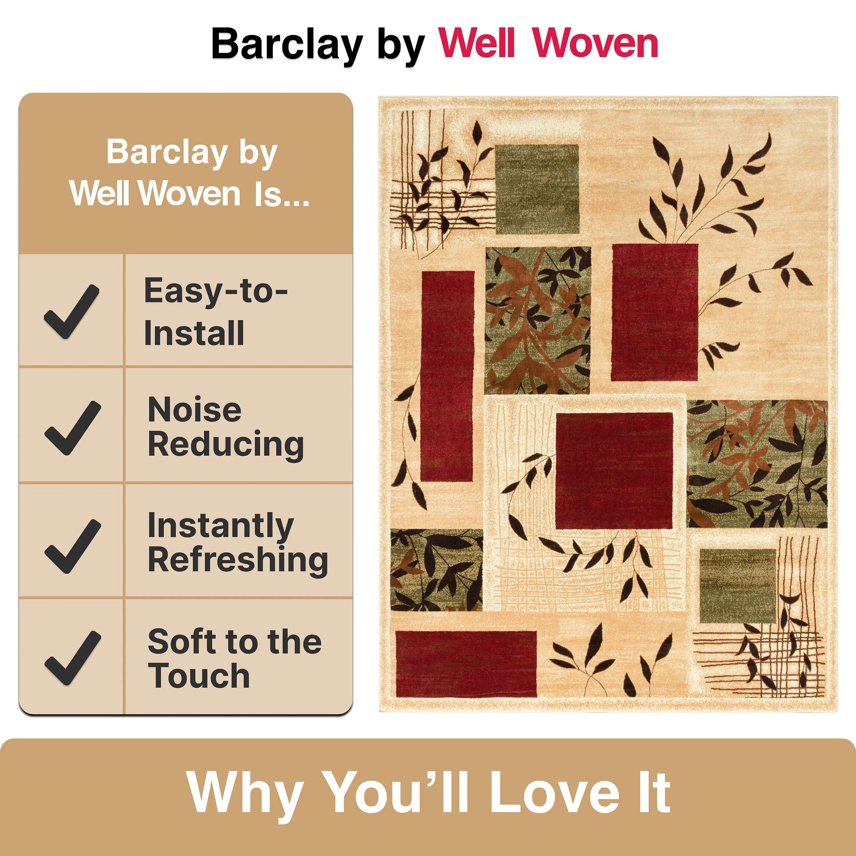 Hannover Ivory Modern Rug、mySite、gigharbornorthrealestate