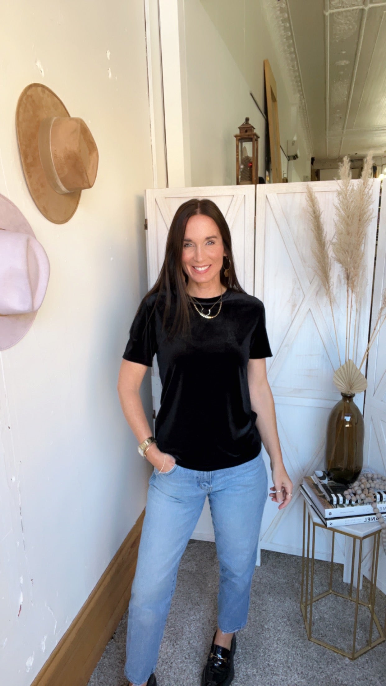 Z Supply Simone Velvet Tee、mySite、garagedoors4me