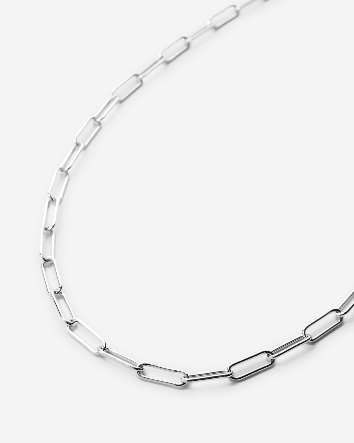 Connected Bold Paperclip Chain Necklace、mySite、hinf8tx79