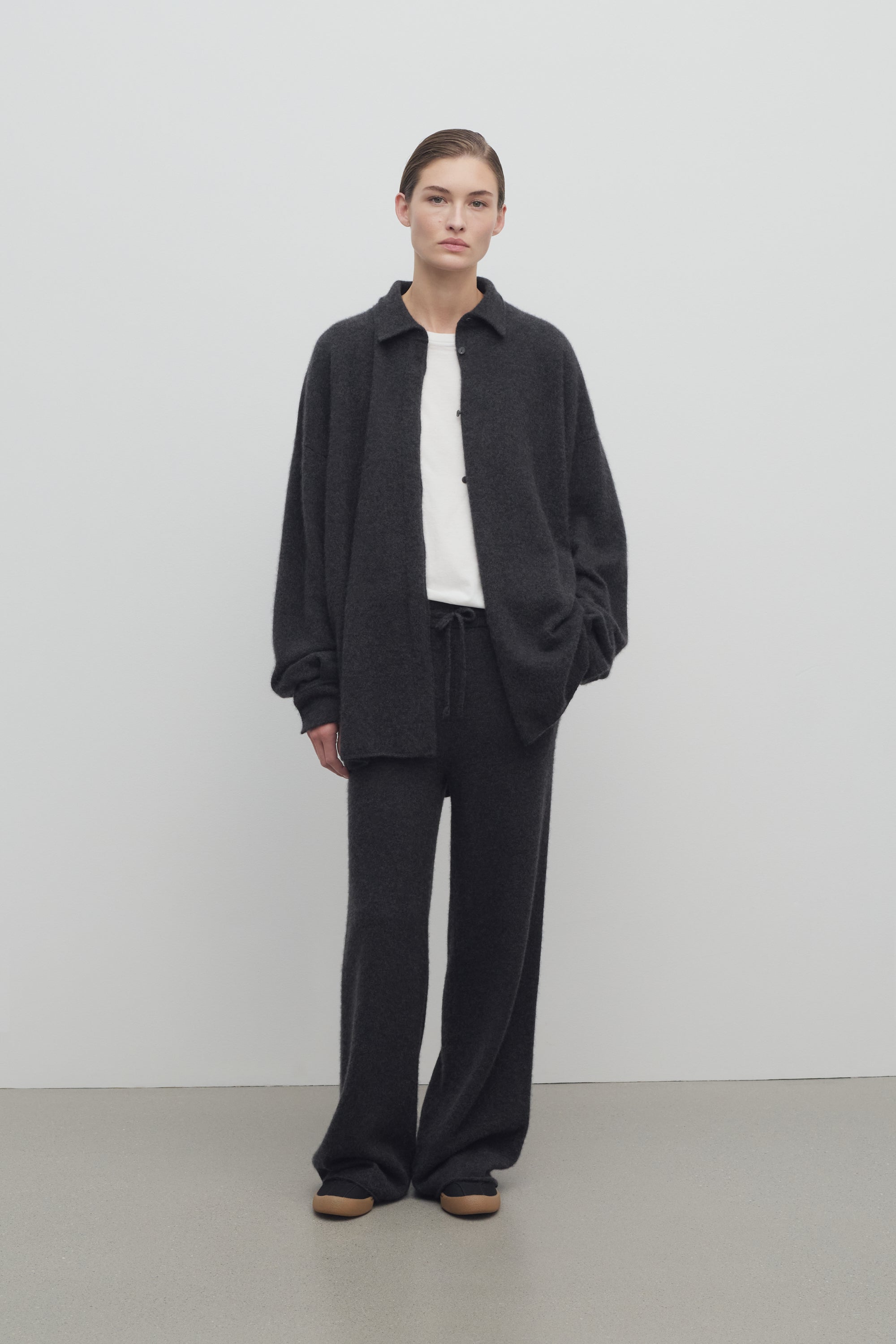 Julip Pants in Silk, Cashmere, and Cotton、mySite、aoinhome