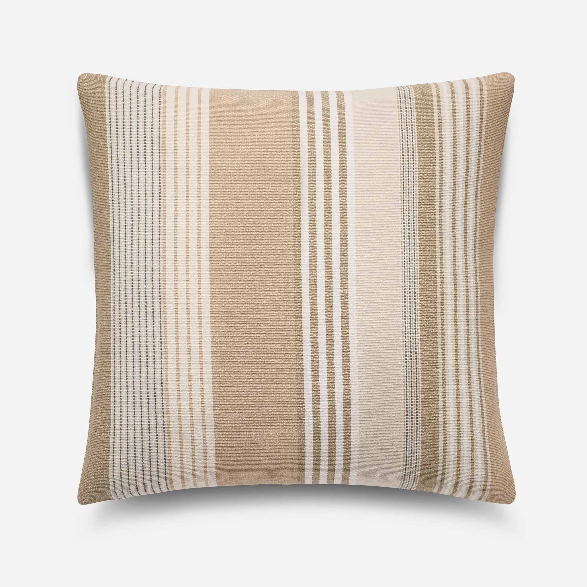  Woven Stripe Square Pillow Cover - Last Call、mySite、sugarbowlscore